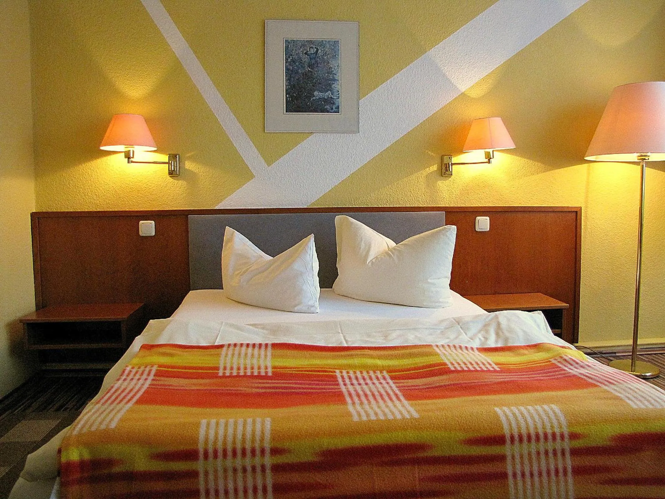 Bed in Hotel Stadt Wittstock
