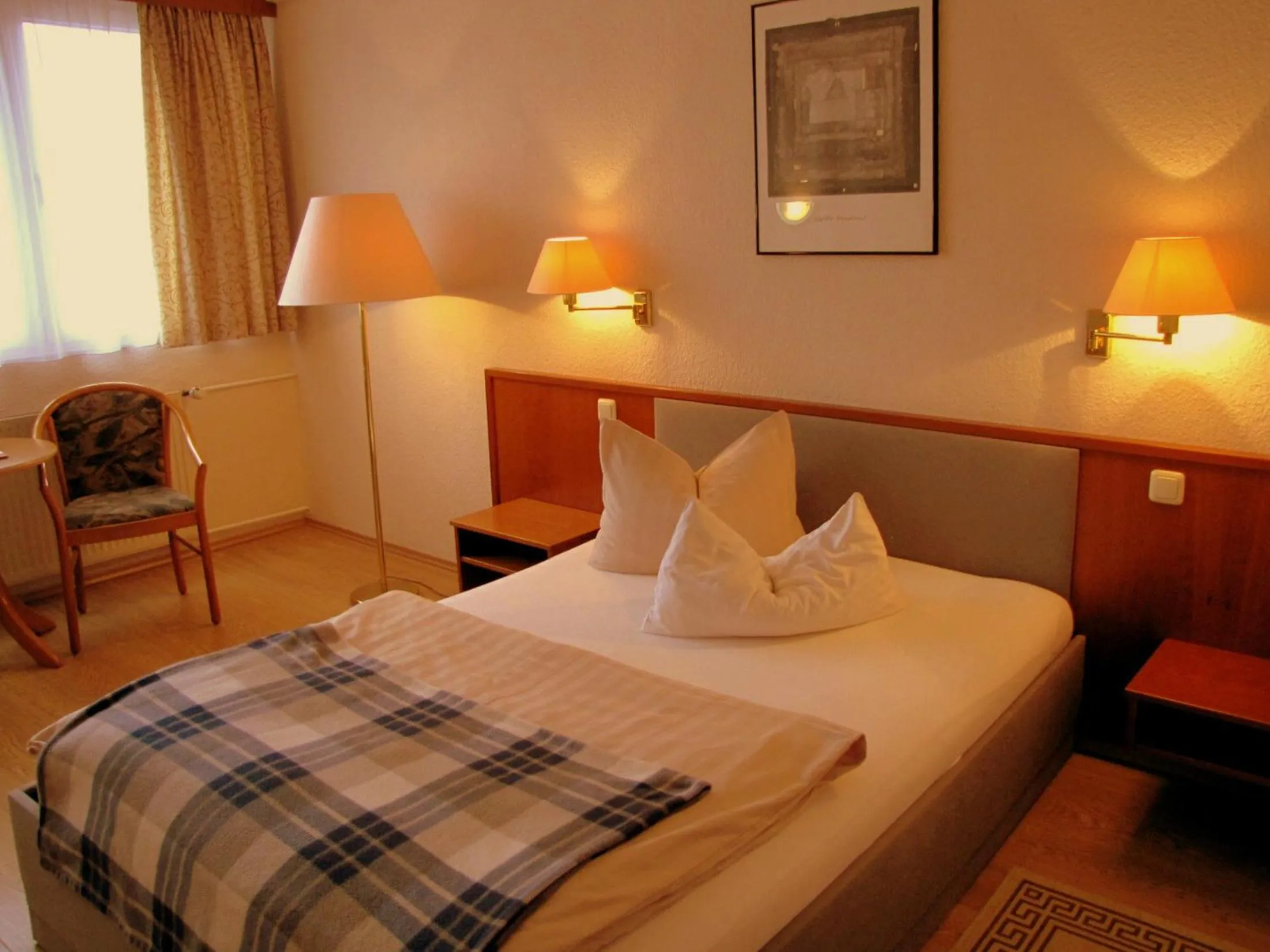 Bed in Hotel Stadt Wittstock