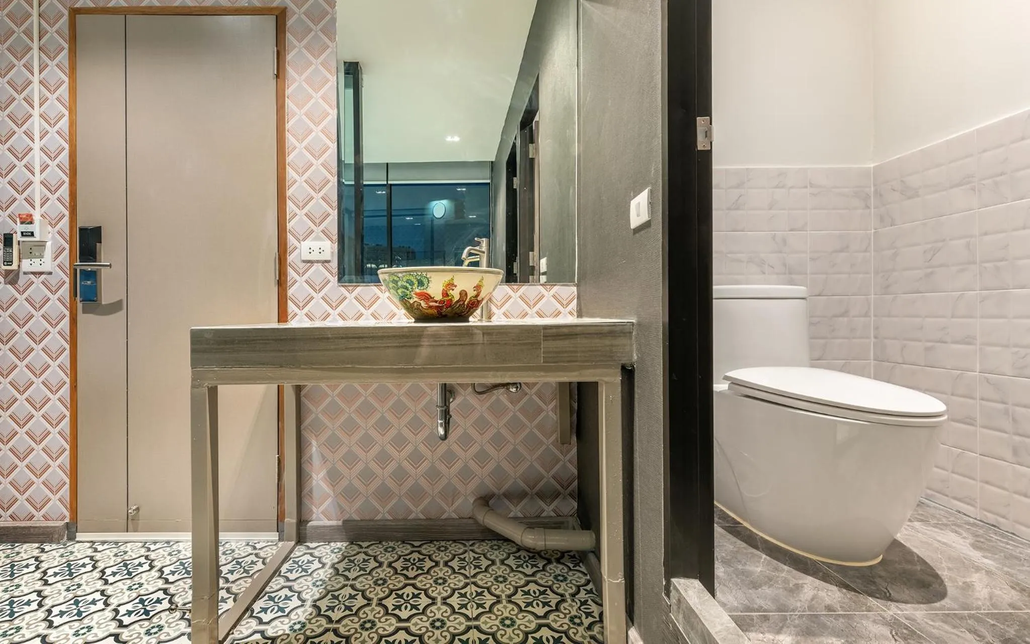 Bathroom in Happy Station Bangkok