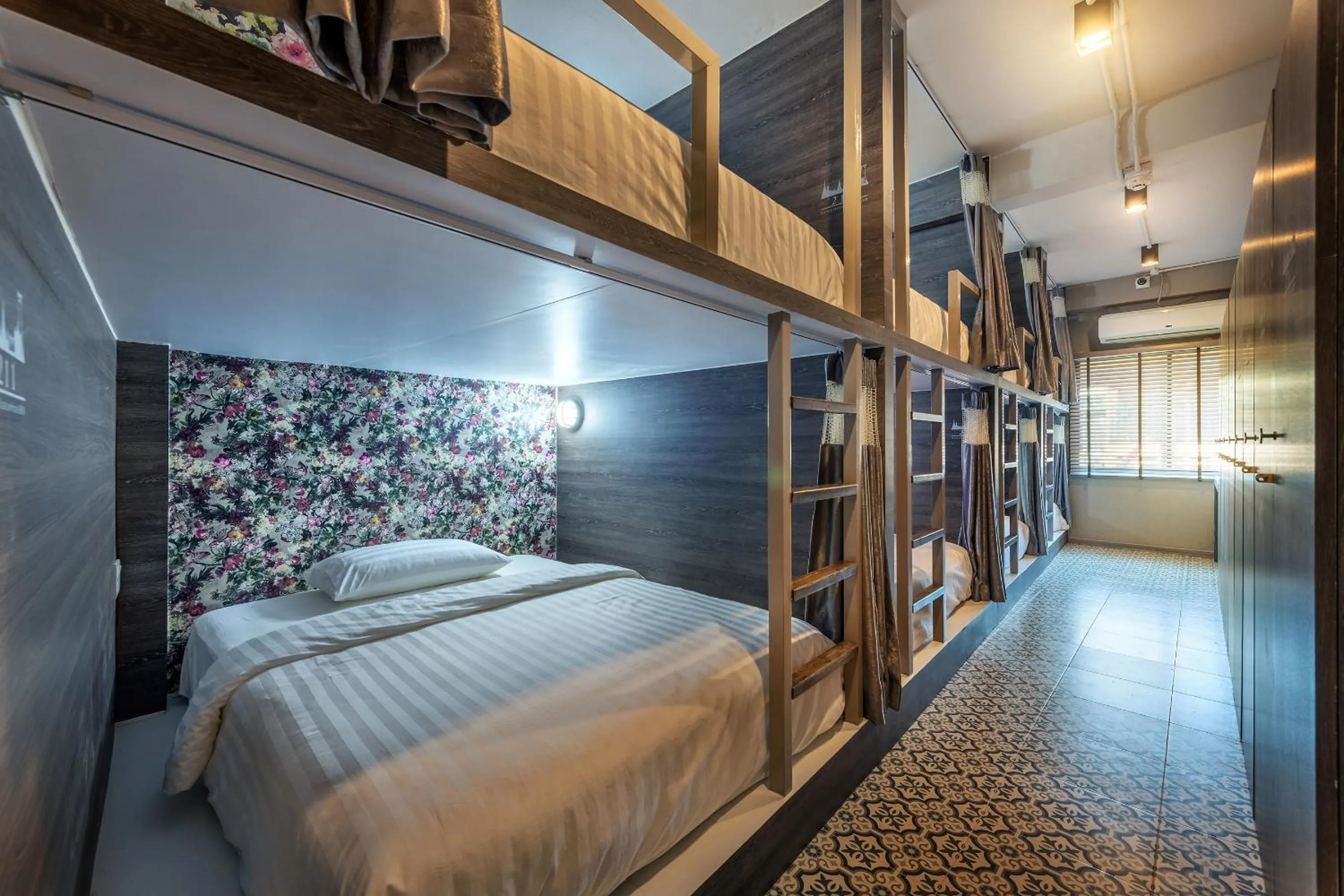 Bed in Happy Station Bangkok