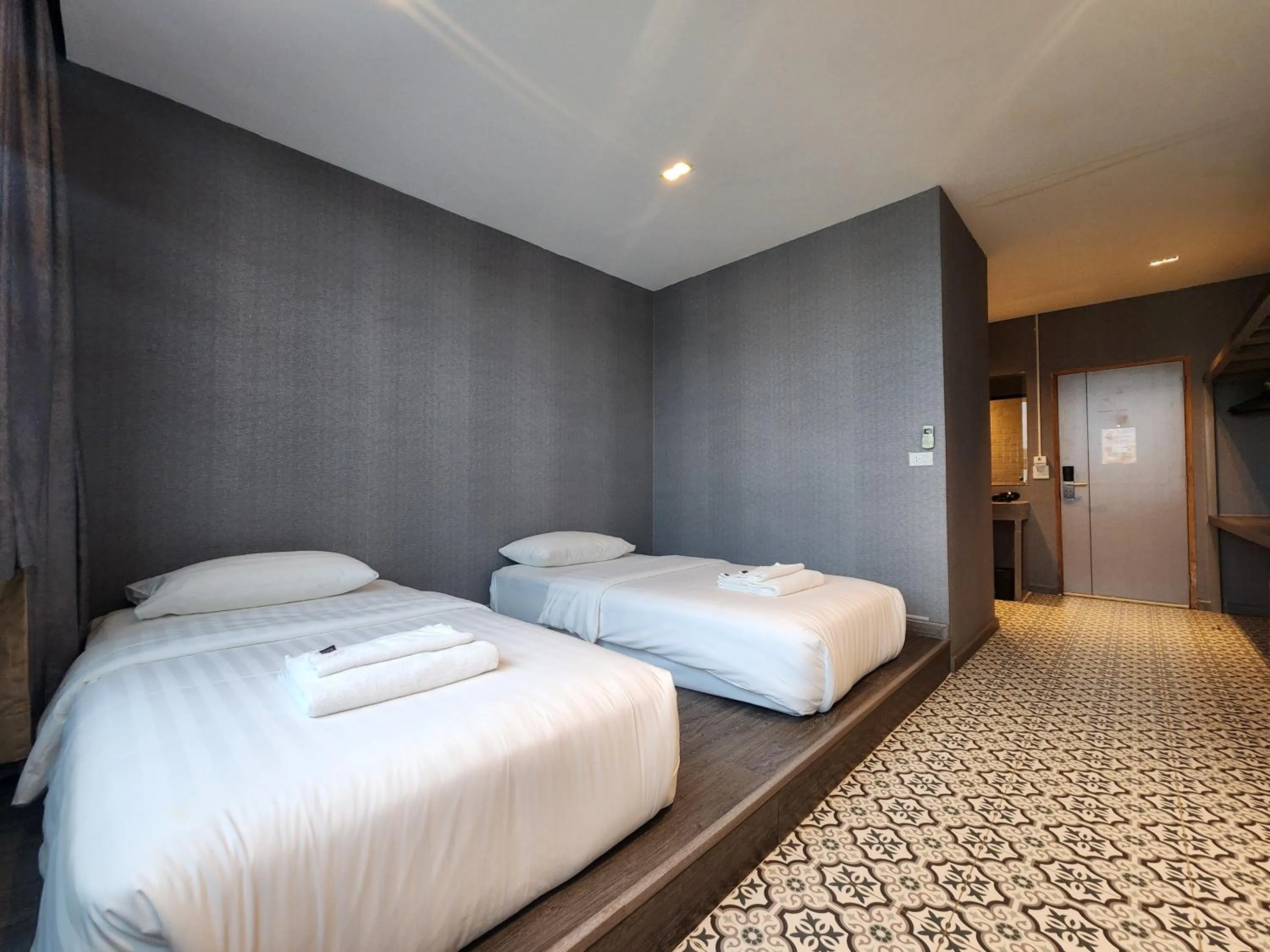 Bed in Happy Station Bangkok