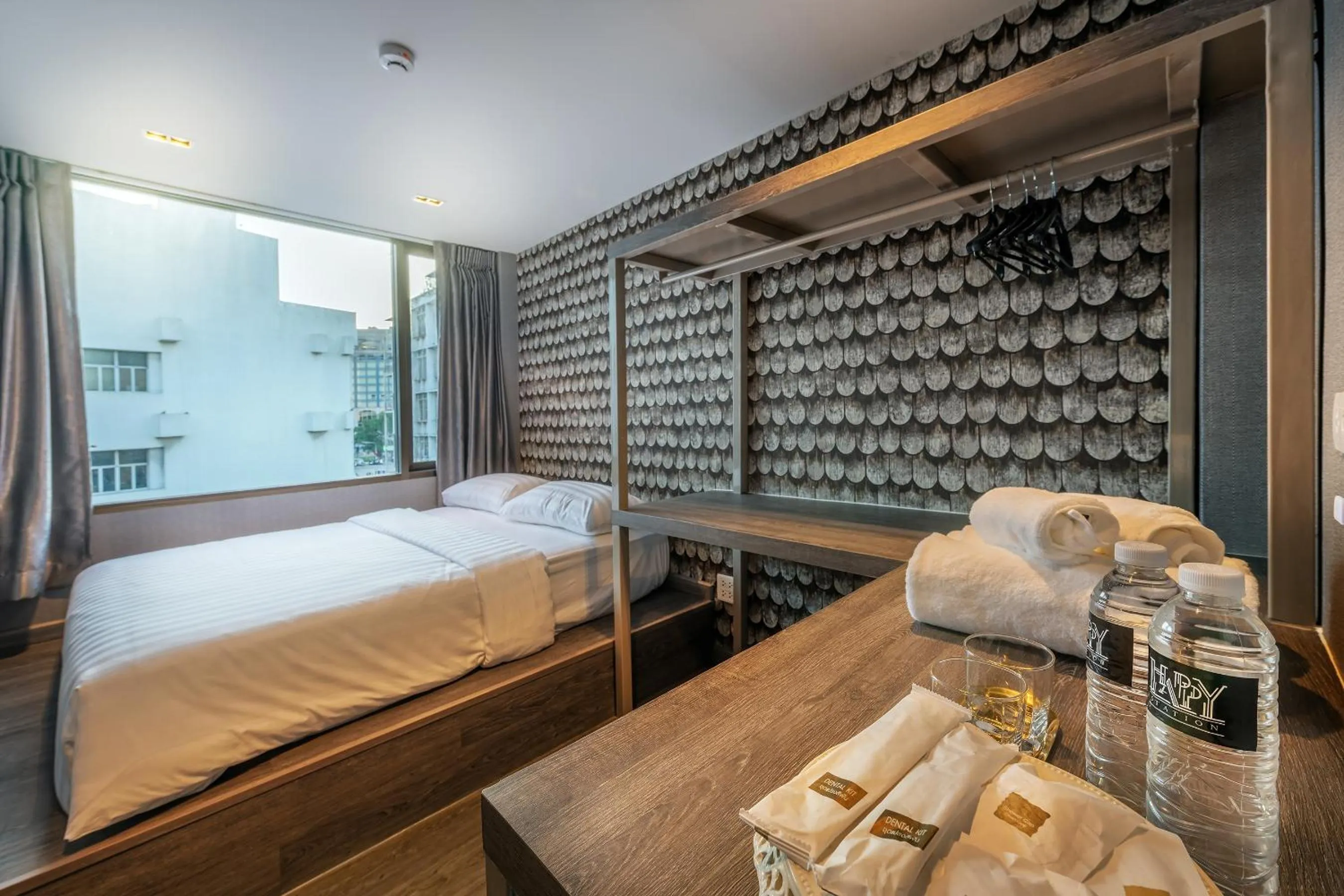 Bed in Happy Station Bangkok