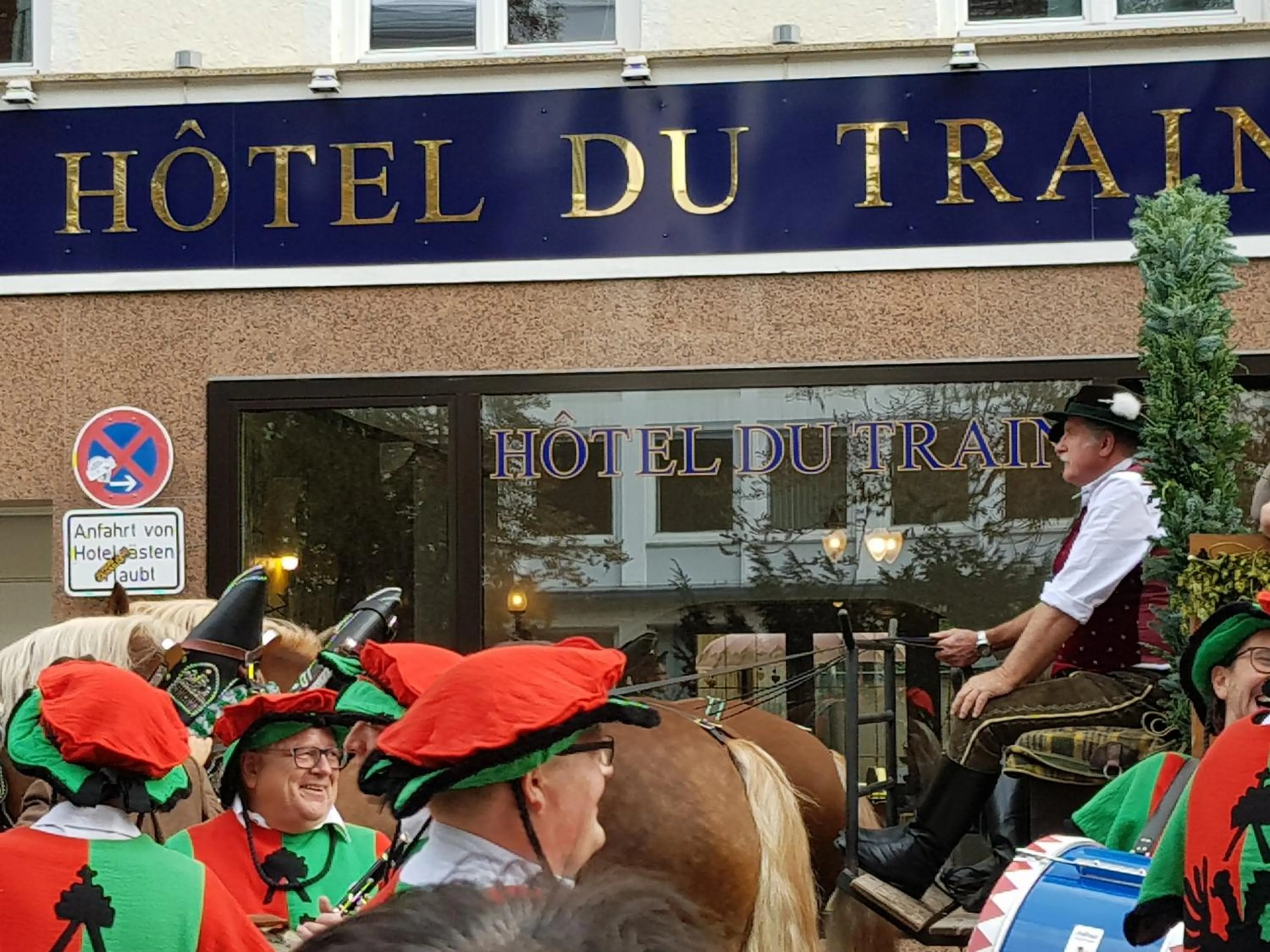 Property building in Hôtel du Train