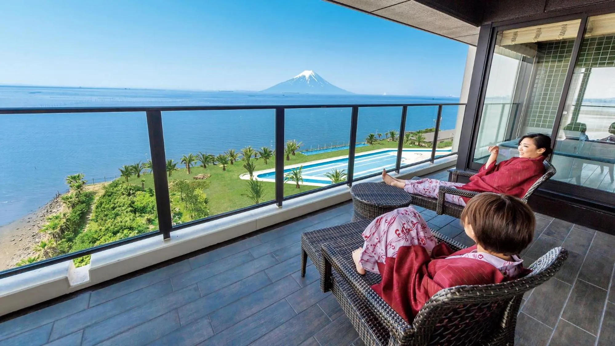 Photo of the whole room in Ryugujo Spa Hotel Mikazuki Fujimitei