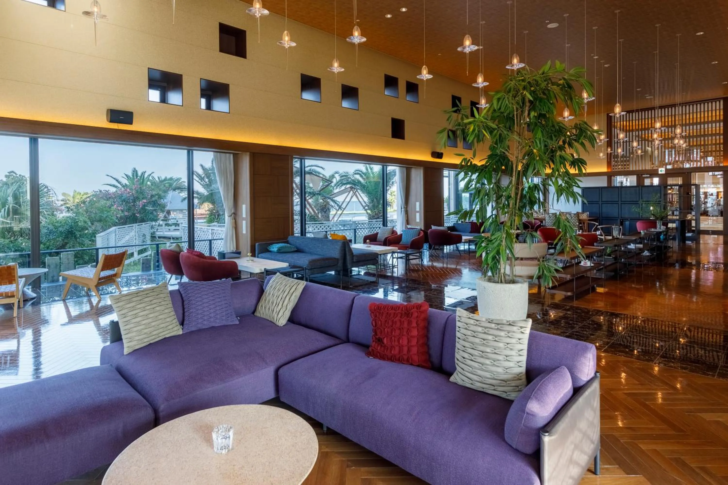 Lounge or bar in Ryugujo Spa Hotel Mikazuki Fujimitei