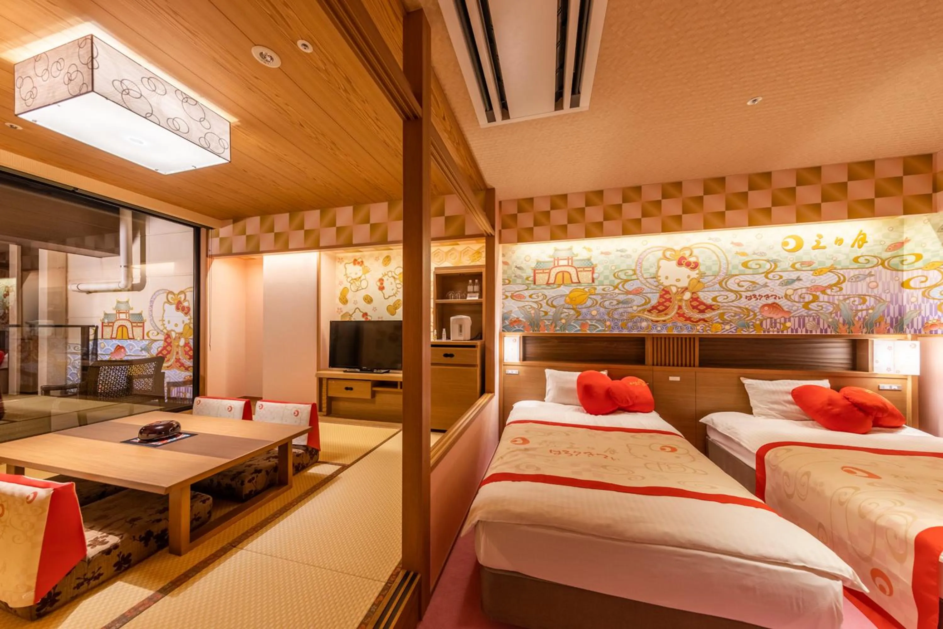 Photo of the whole room in Ryugujo Spa Hotel Mikazuki Fujimitei