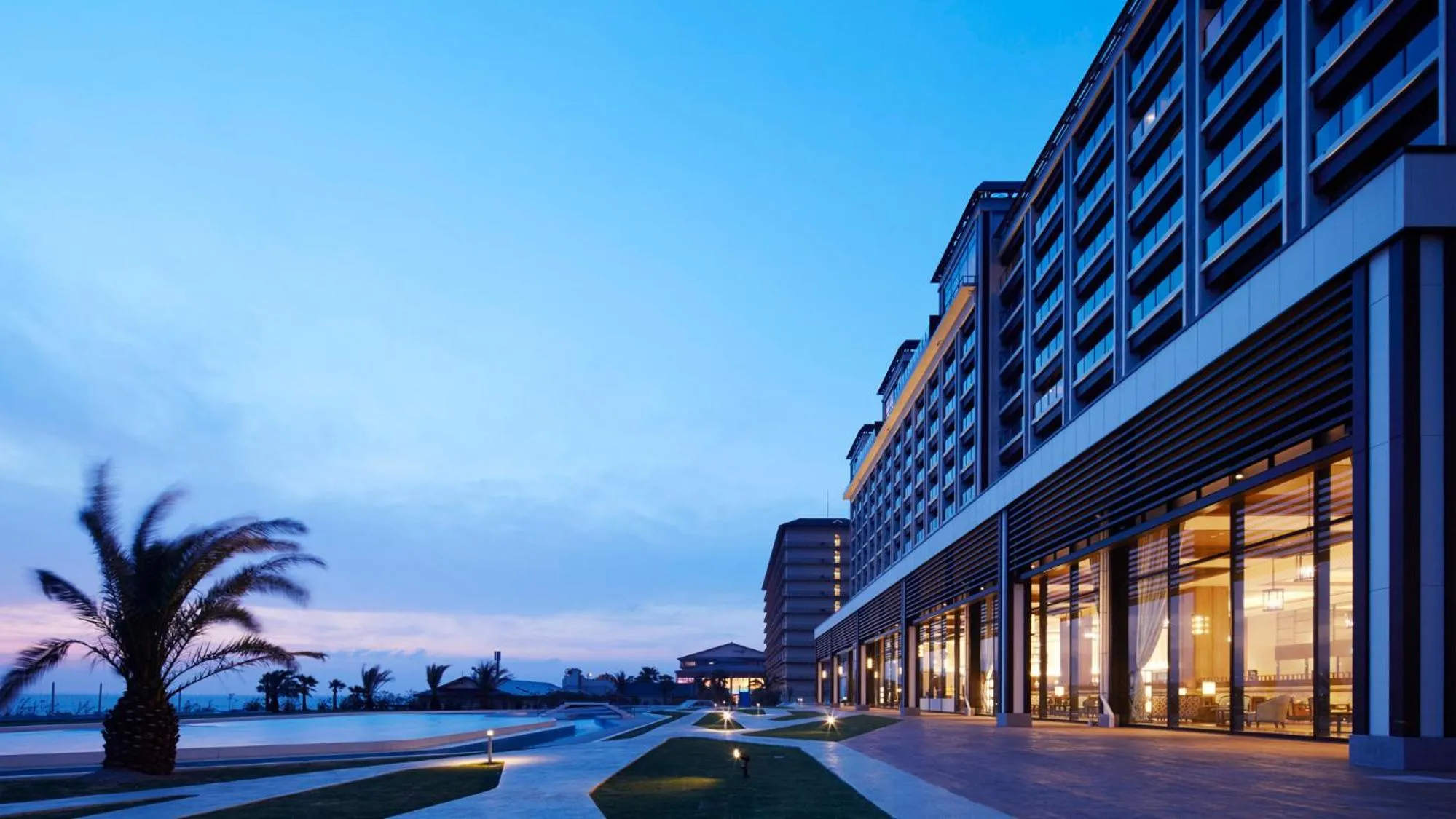 Property building in Ryugujo Spa Hotel Mikazuki Fujimitei