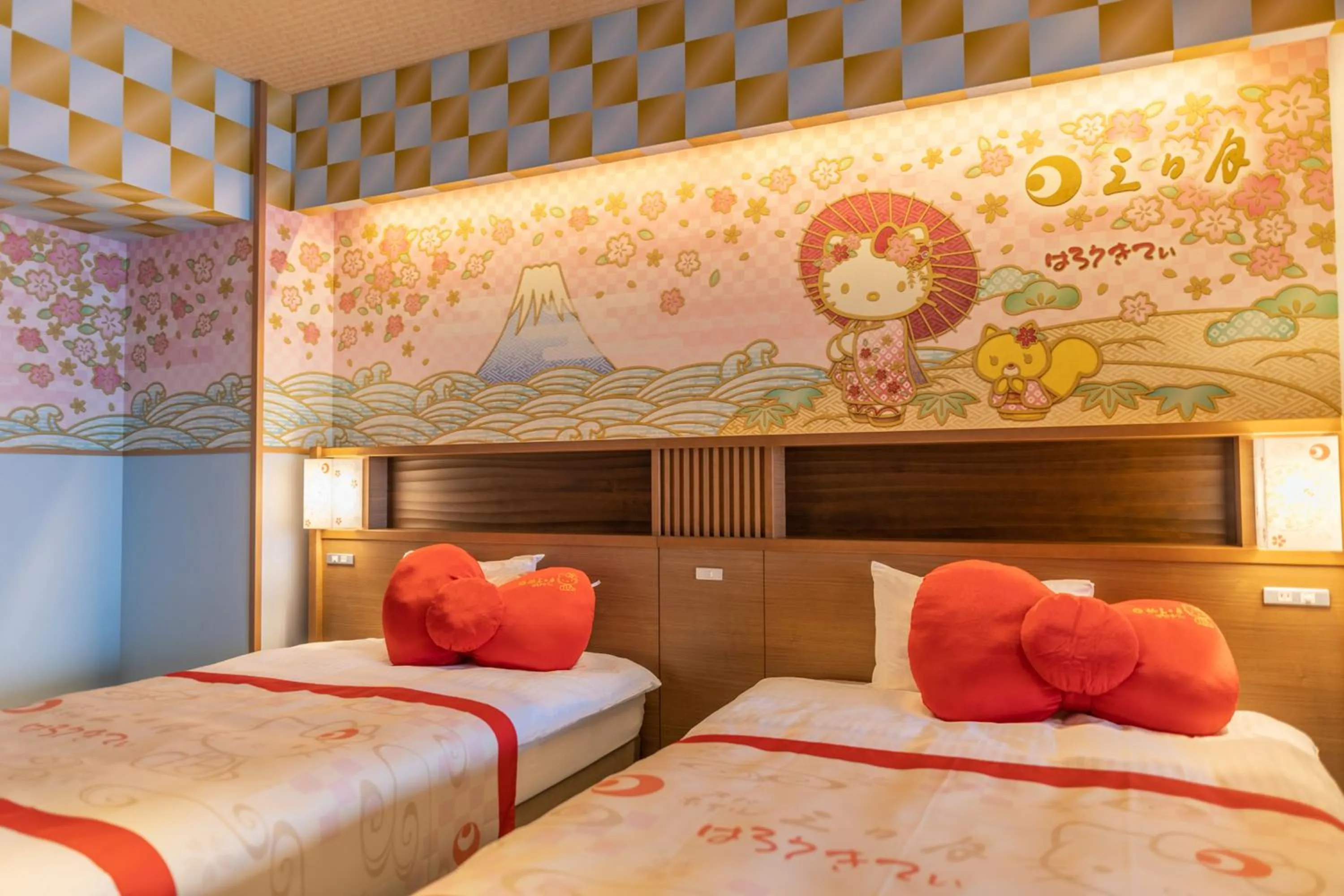 Bedroom in Ryugujo Spa Hotel Mikazuki Fujimitei