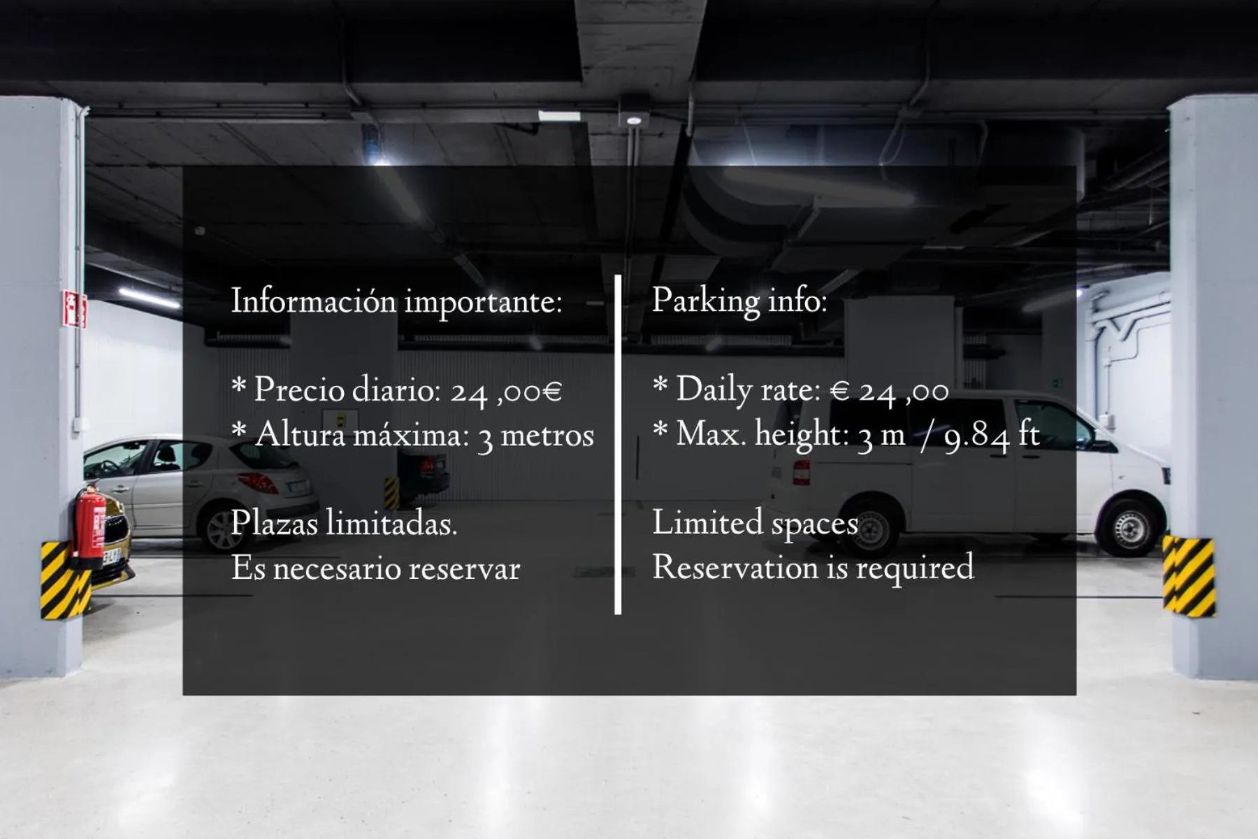 Area and facilities in Villa Eugenia Boutique Hotel