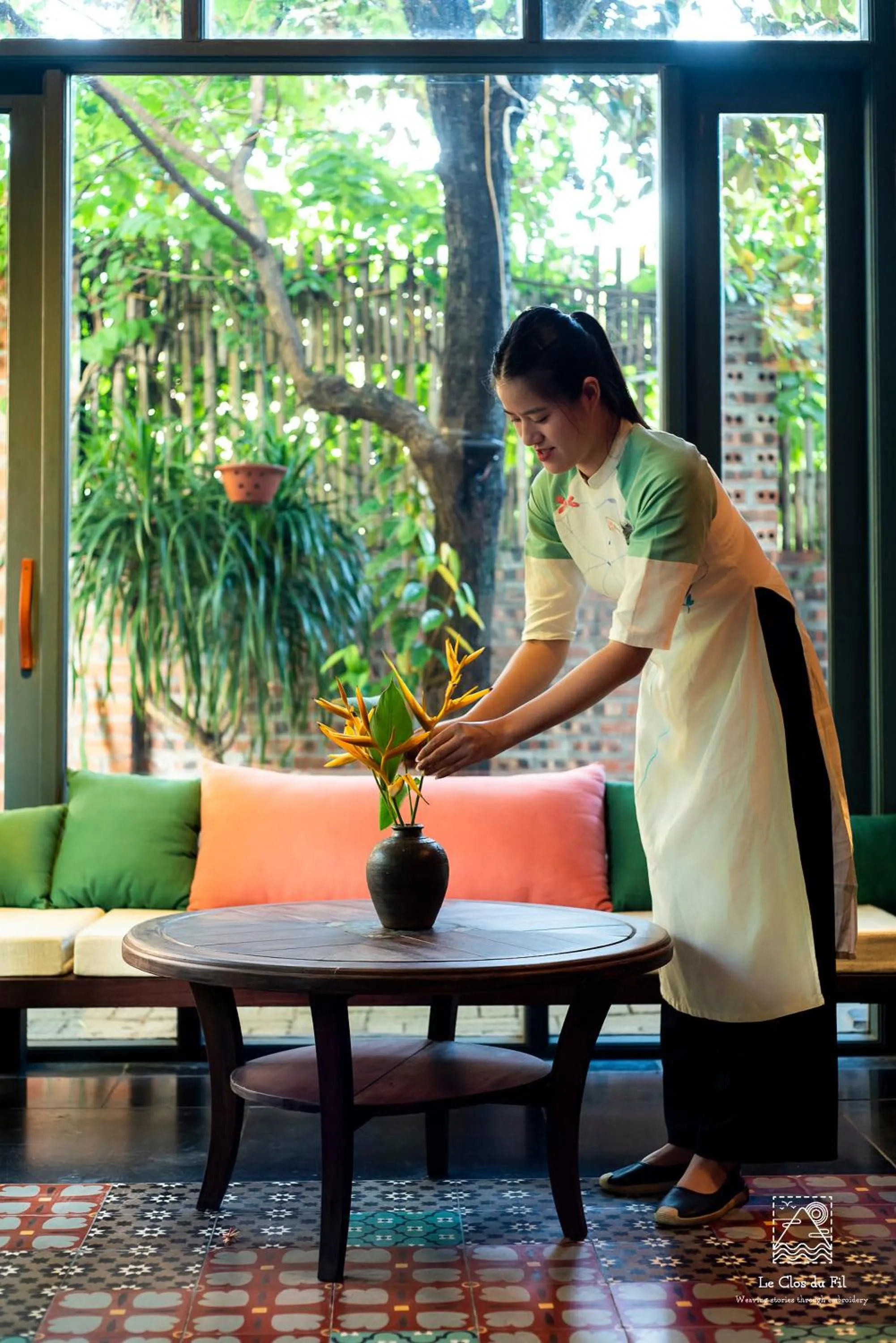 Lobby or reception in Le Clos Du Fil