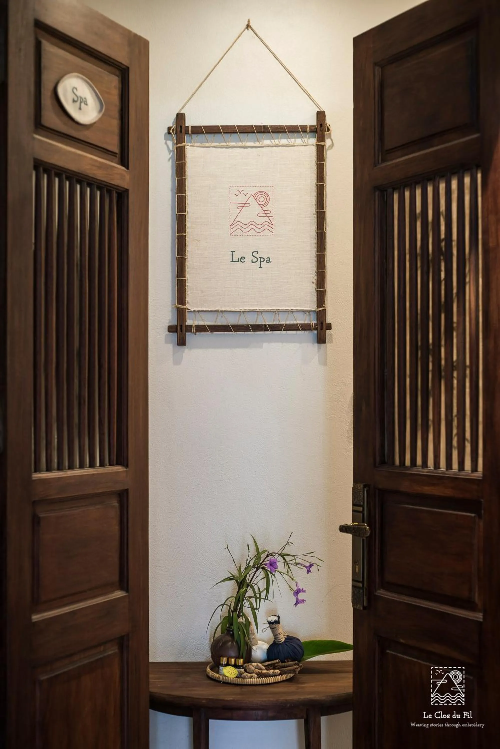 Spa and wellness centre/facilities in Le Clos Du Fil