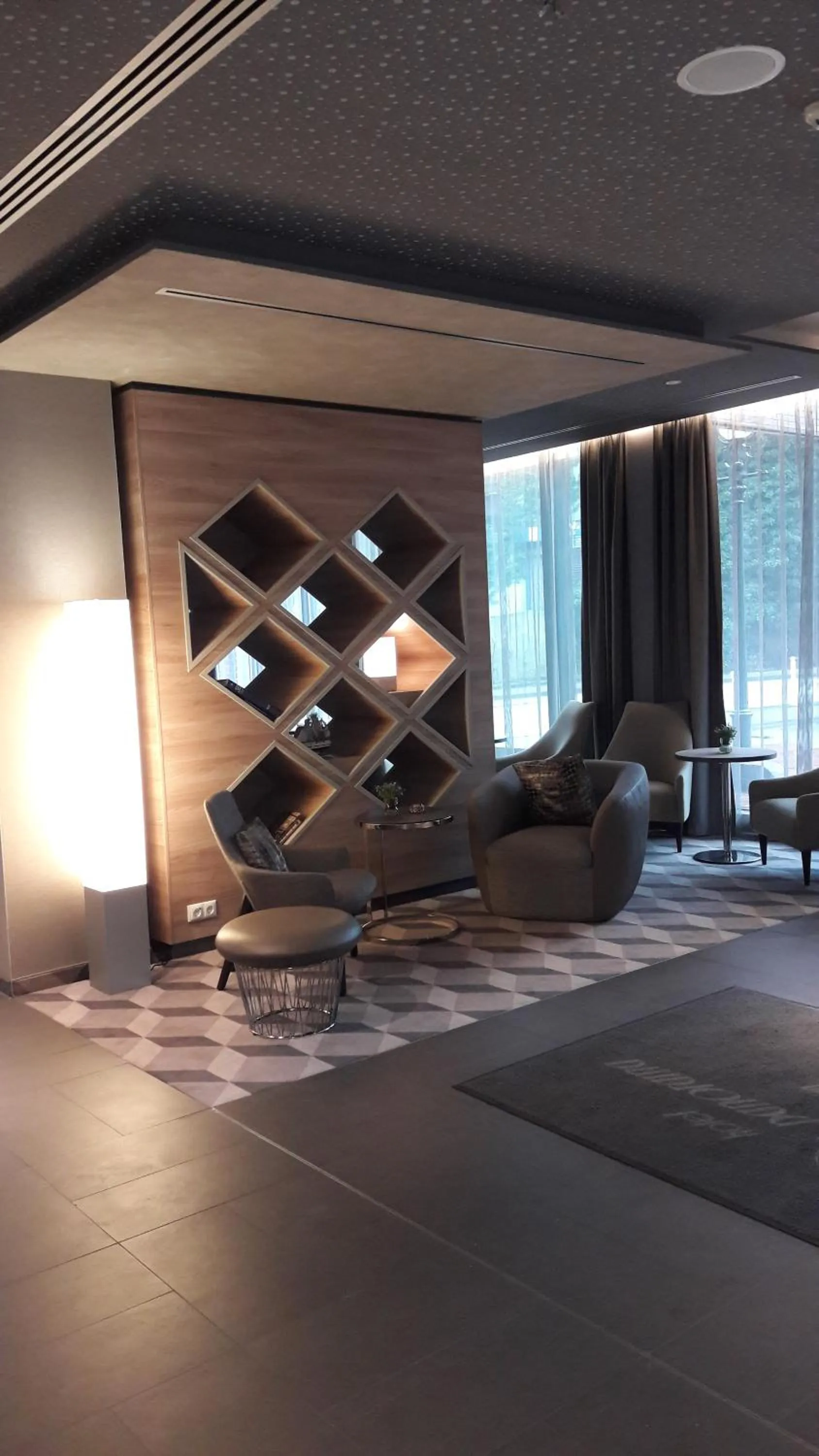 Lobby or reception in Hotel Panorama Hamburg-Harburg
