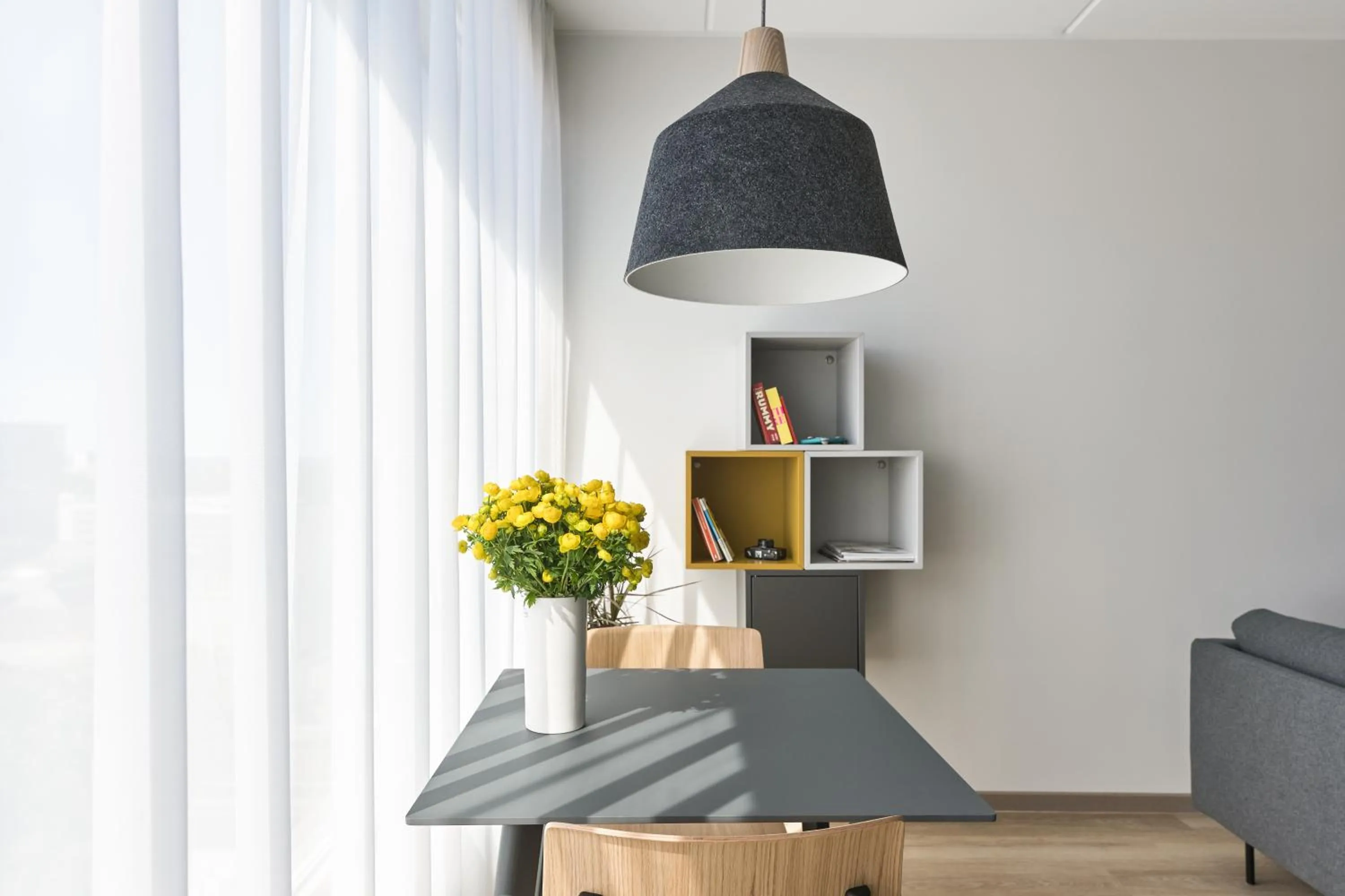 Dining area in LURICH Residences