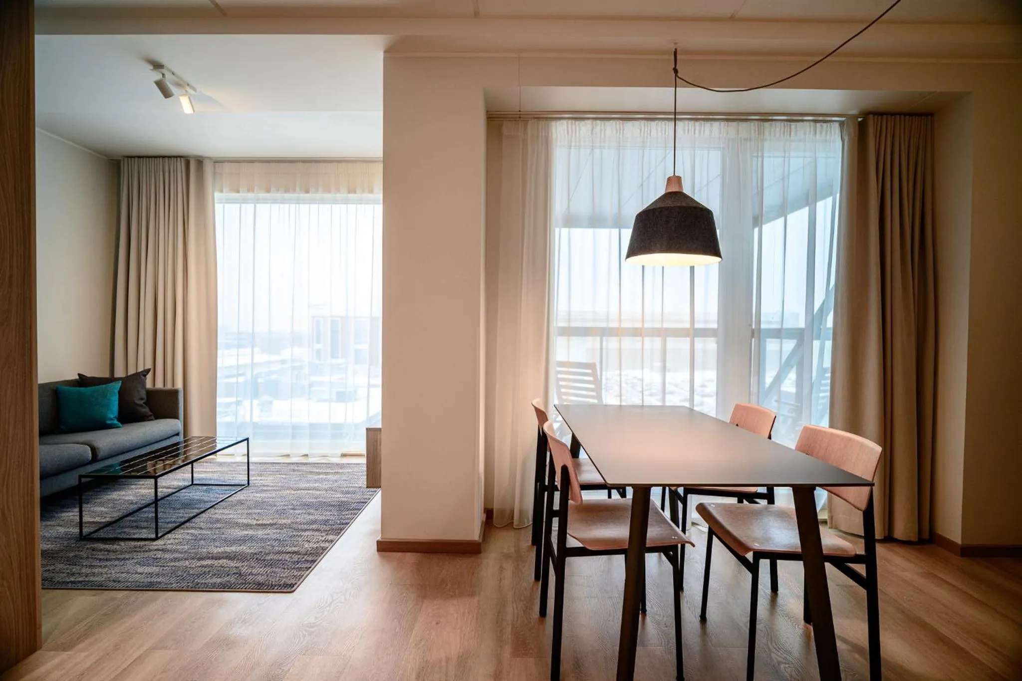 Living room in LURICH Residences
