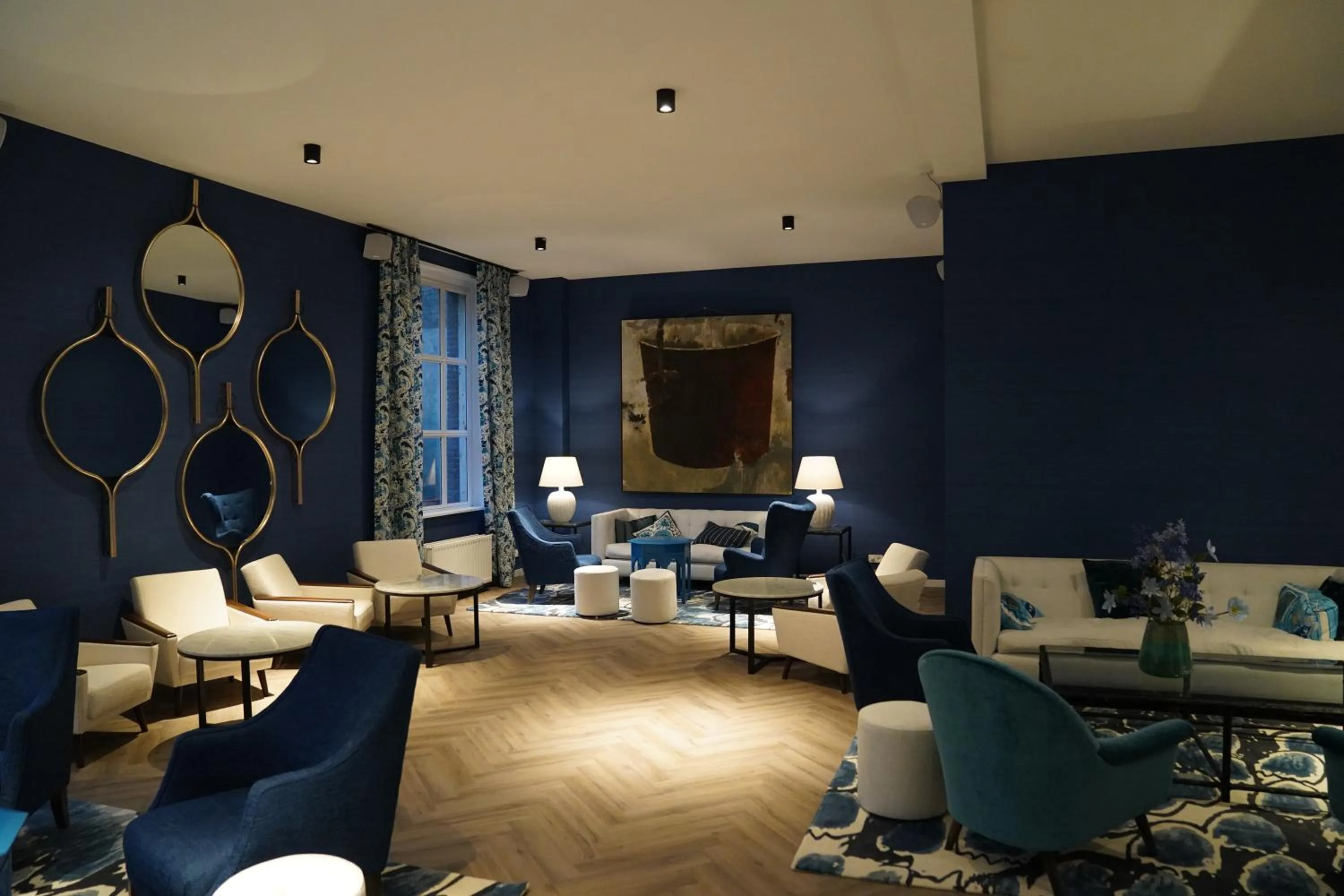 Living room in Fletcher Hotel-Restaurant De Oude Gevangenis-Alkmaar