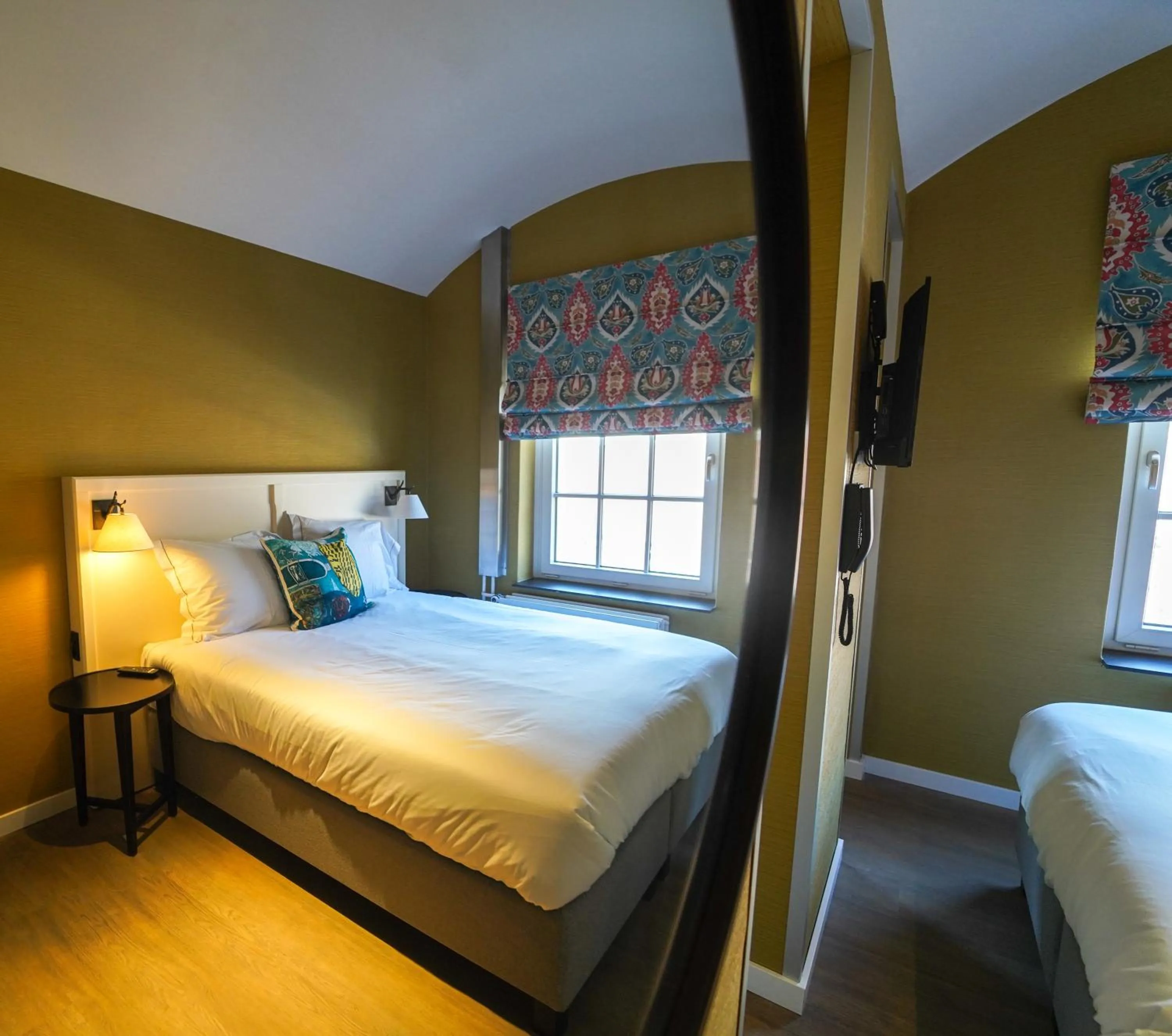 Bedroom, Bed in Fletcher Hotel-Restaurant De Oude Gevangenis-Alkmaar