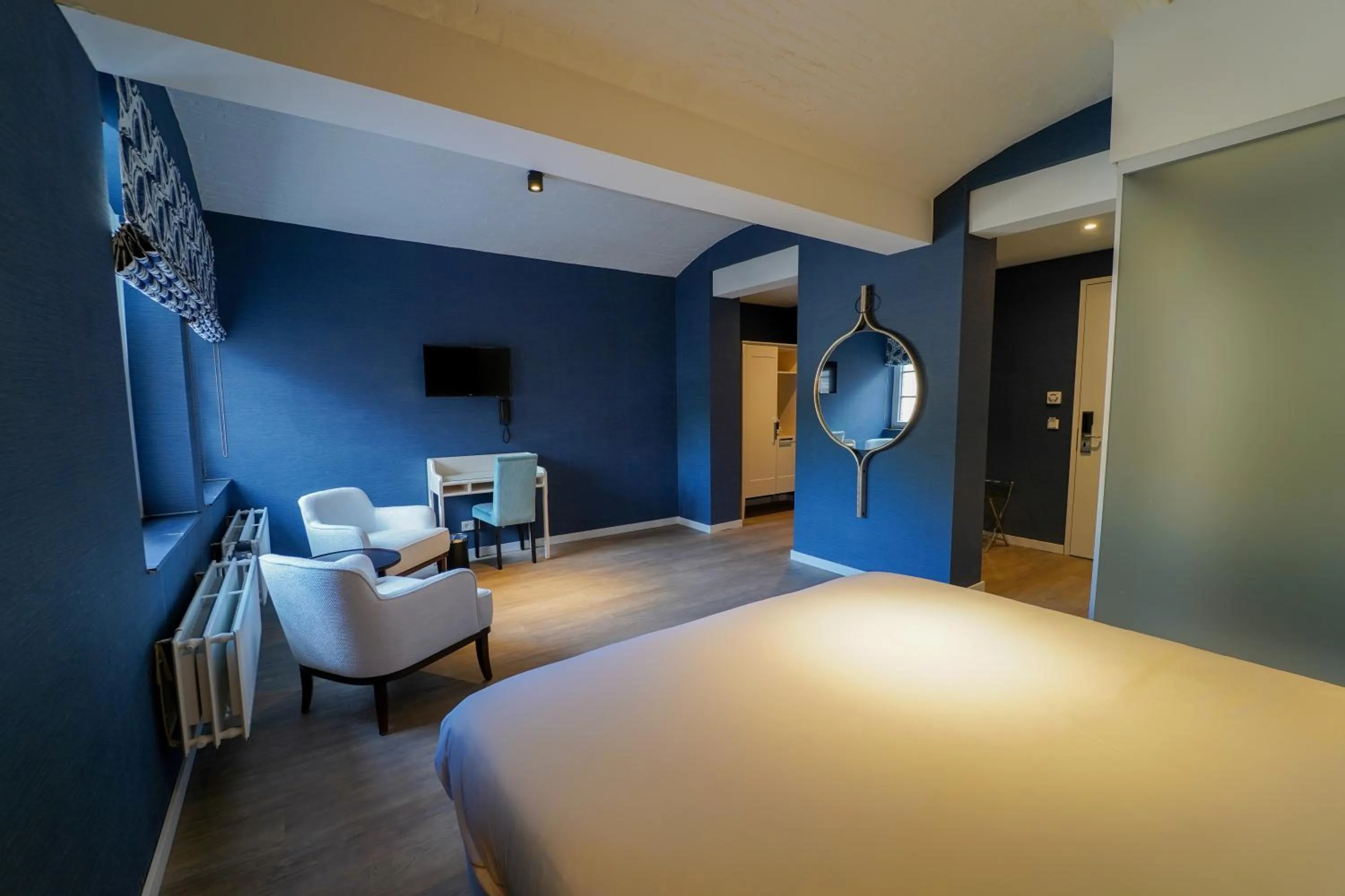 Photo of the whole room, Bed in Fletcher Hotel-Restaurant De Oude Gevangenis-Alkmaar