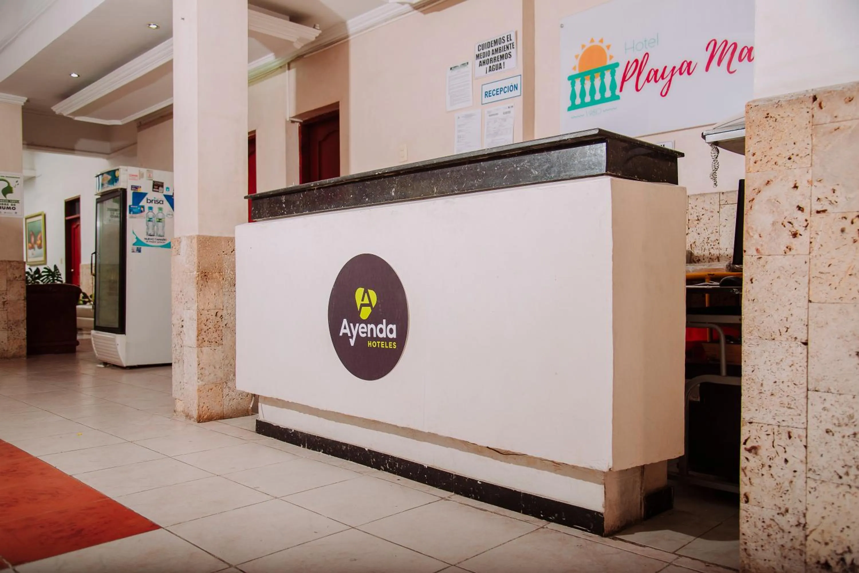 Lobby or reception in Ayenda 1614 Playa y Mar
