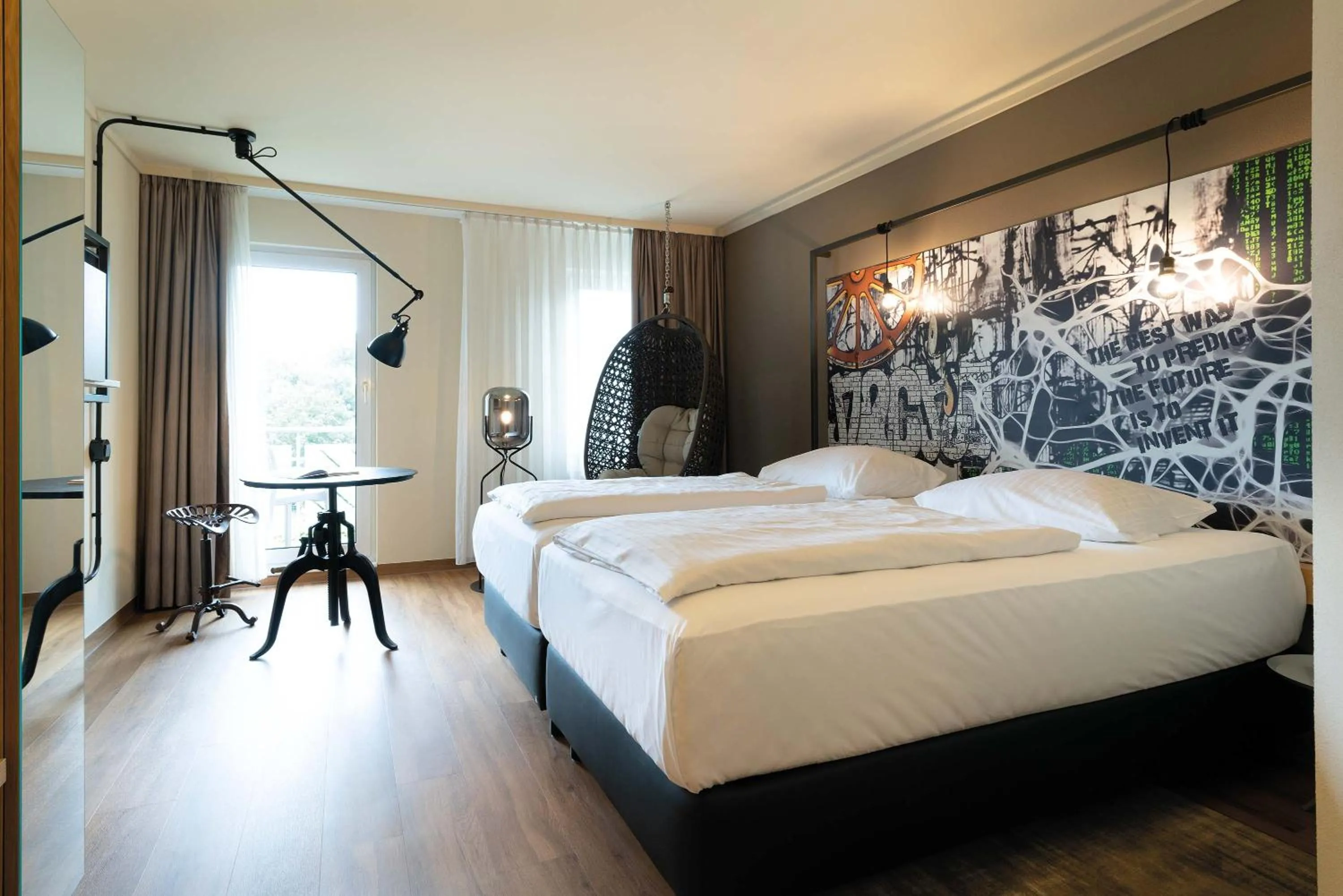 Bed in Seminaris Hotel Bad Boll