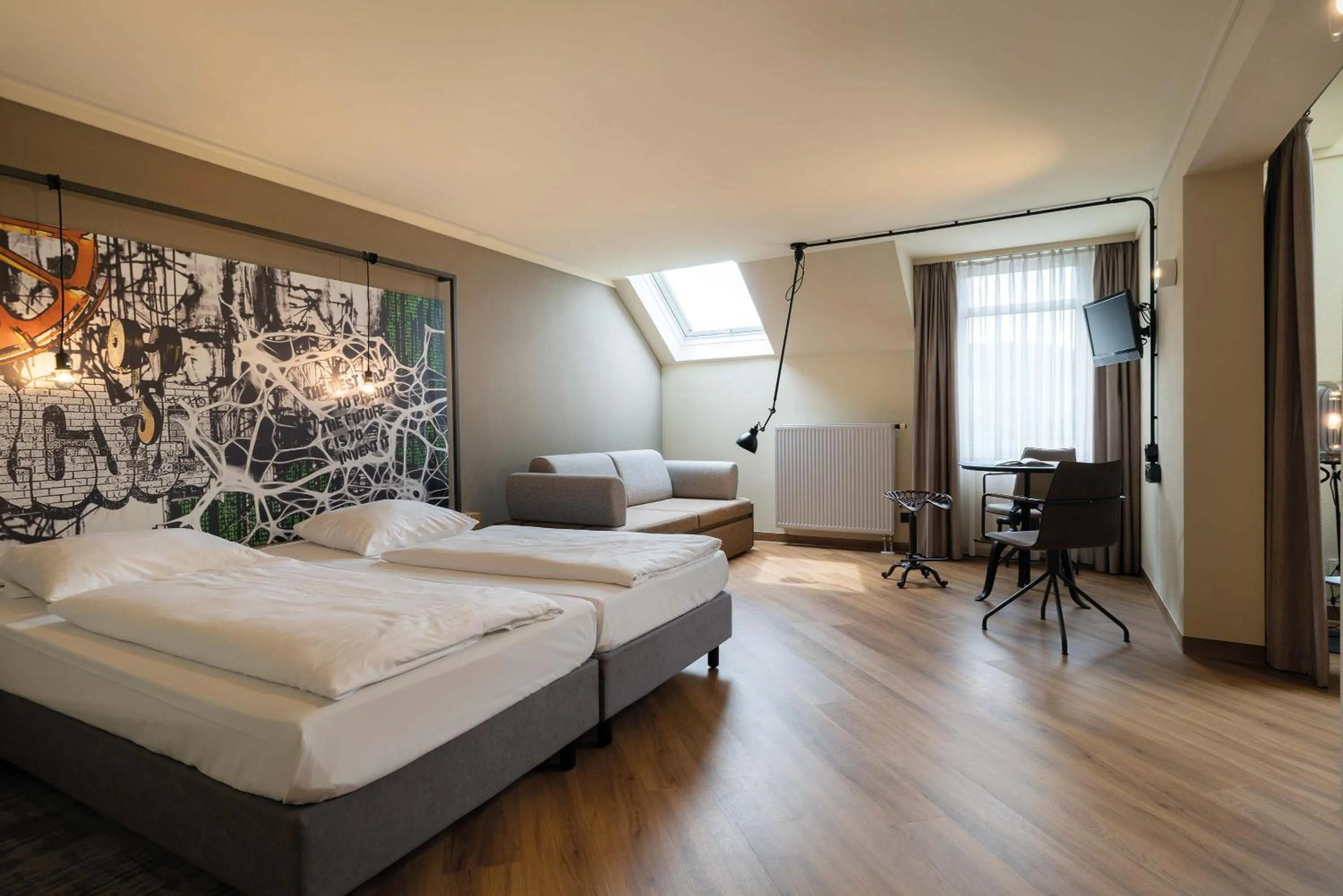 Bed in Seminaris Hotel Bad Boll