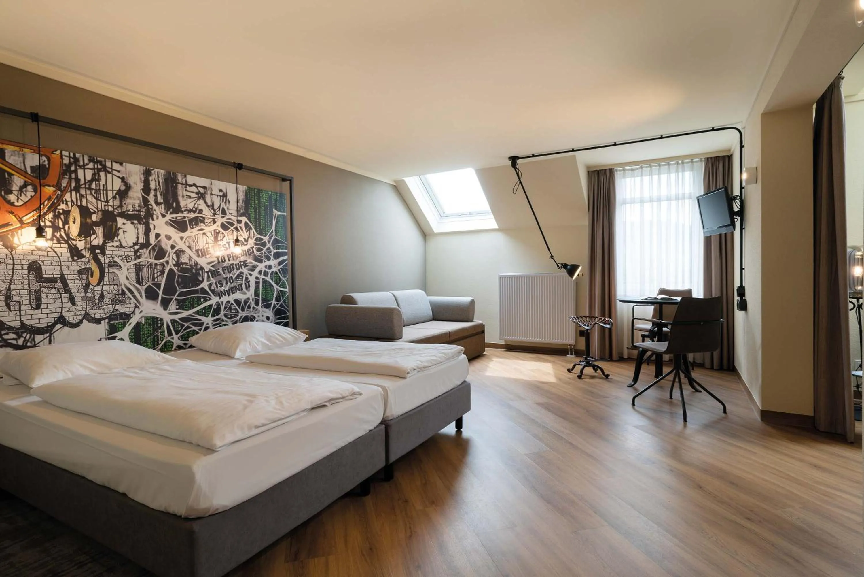 Bed in Seminaris Hotel Bad Boll