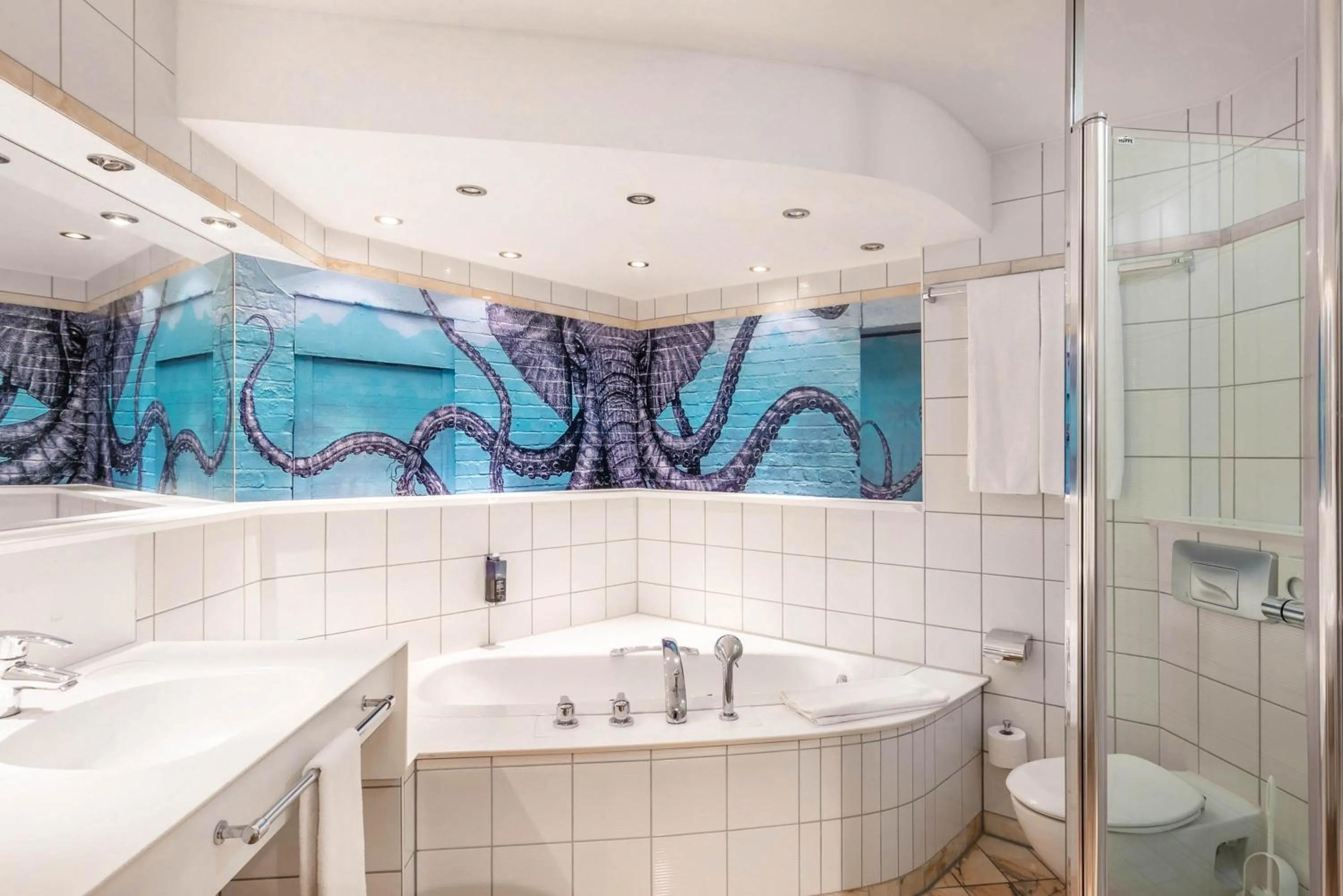 Shower in Seminaris Hotel Bad Boll