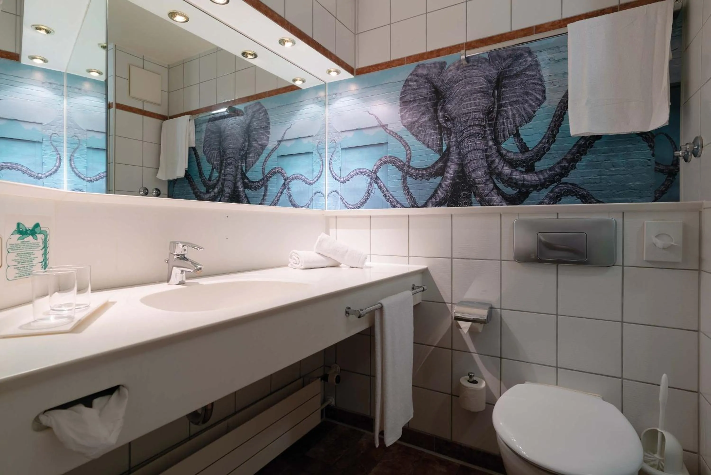 Bathroom in Seminaris Hotel Bad Boll