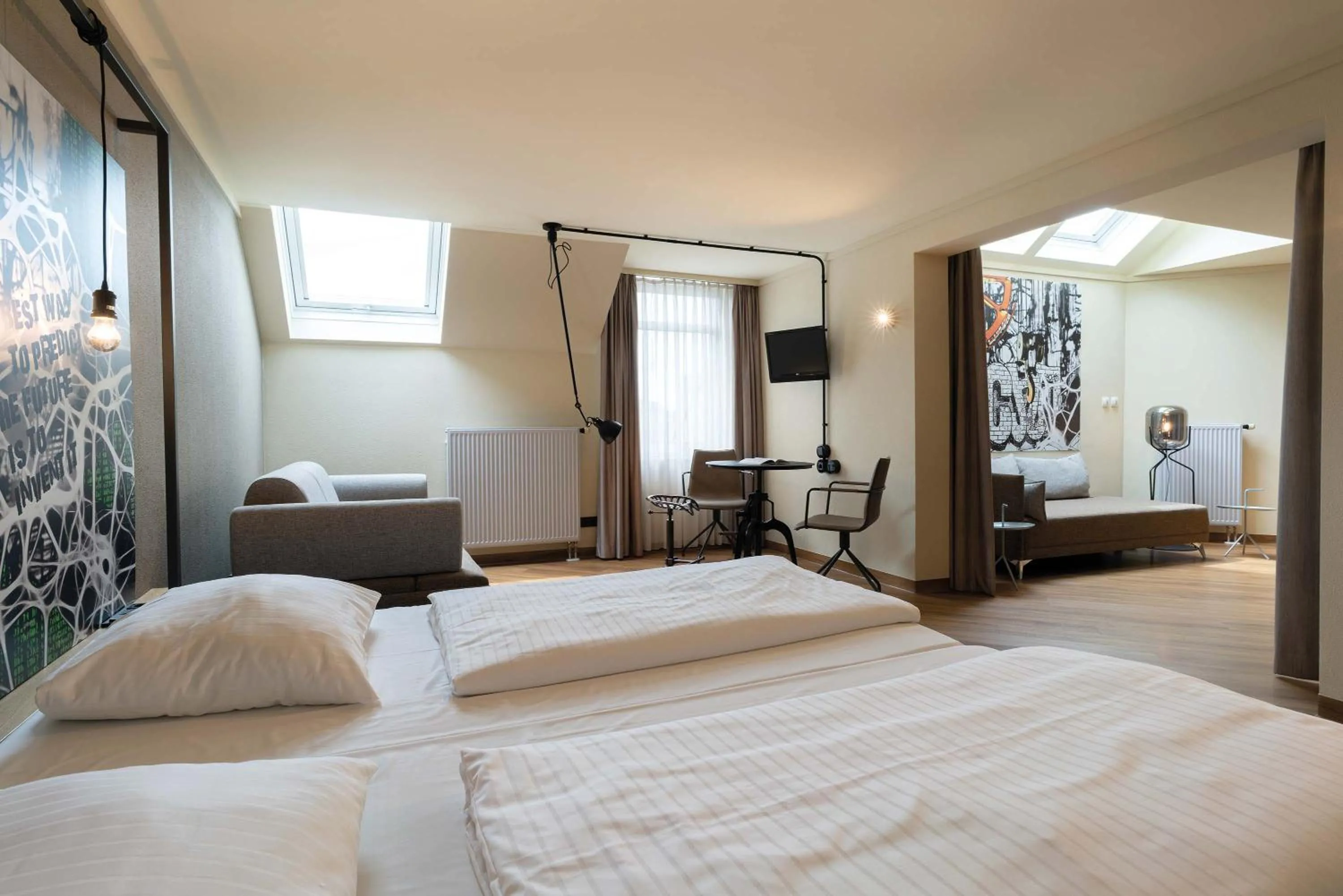 Bed in Seminaris Hotel Bad Boll