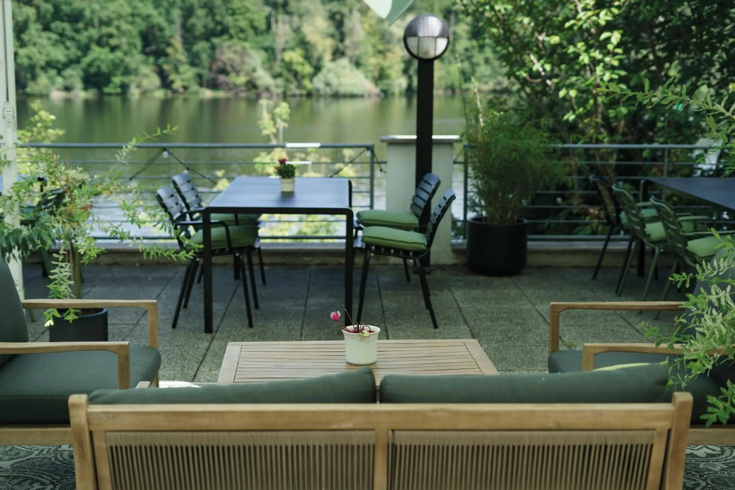 Balcony/Terrace in Seminaris Hotel Potsdam Griebnitzsee
