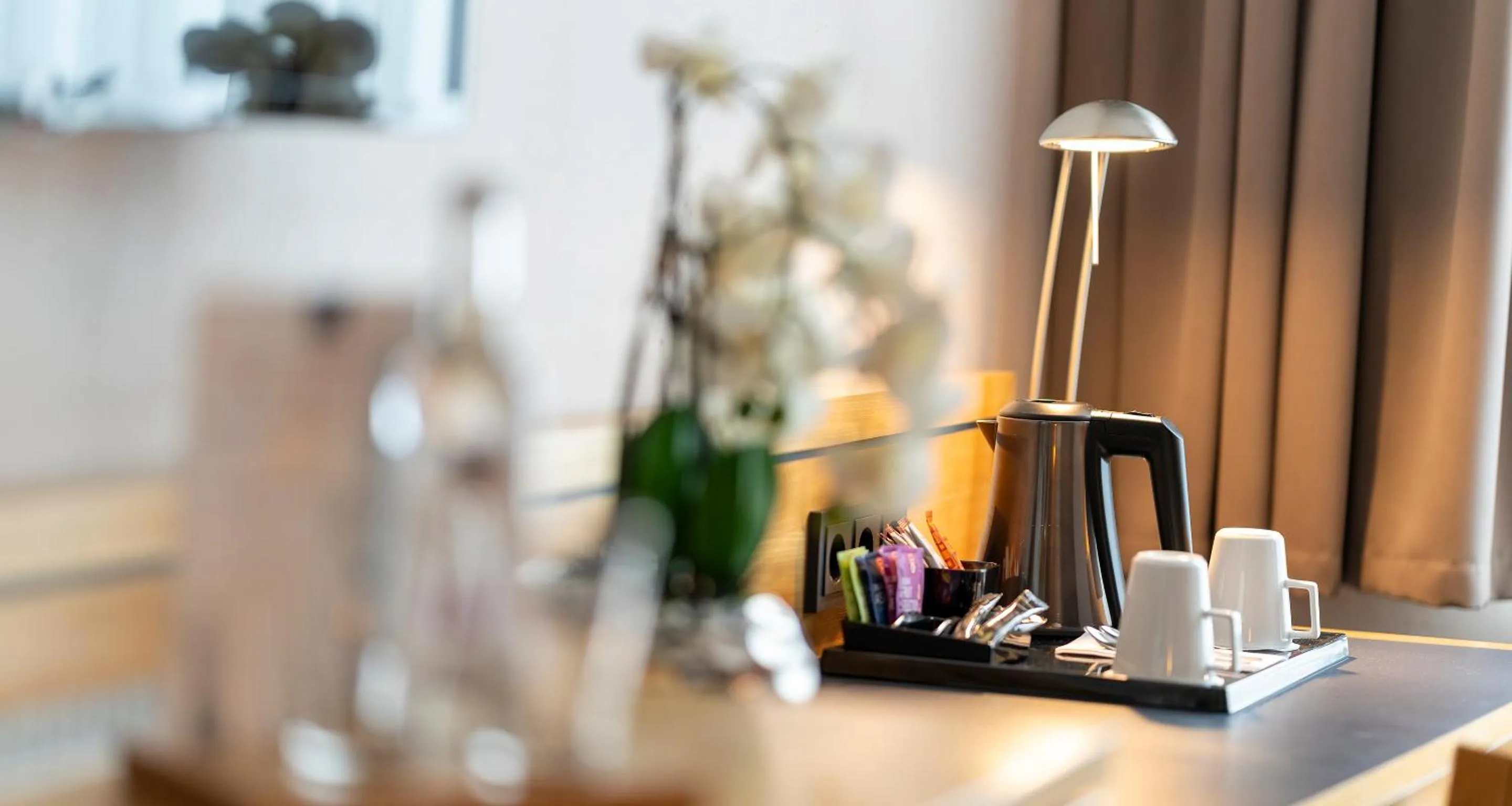 Coffee/tea facilities in PLAZA INN Heidehof