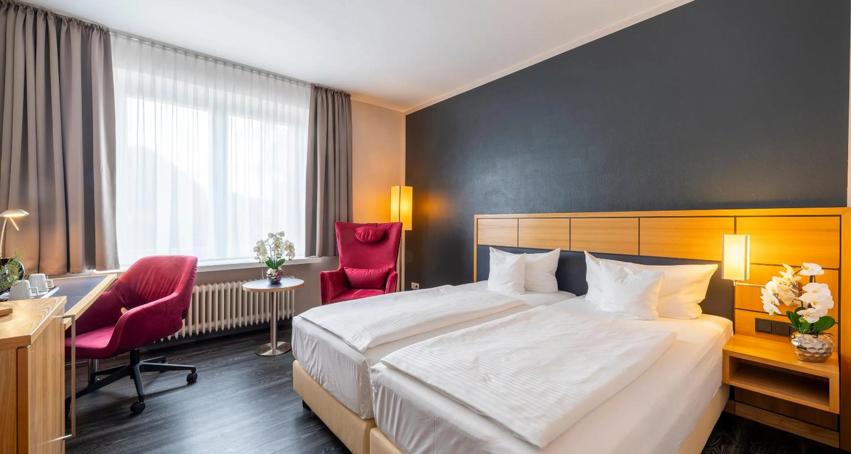 Photo of the whole room, Bed in PLAZA INN Heidehof