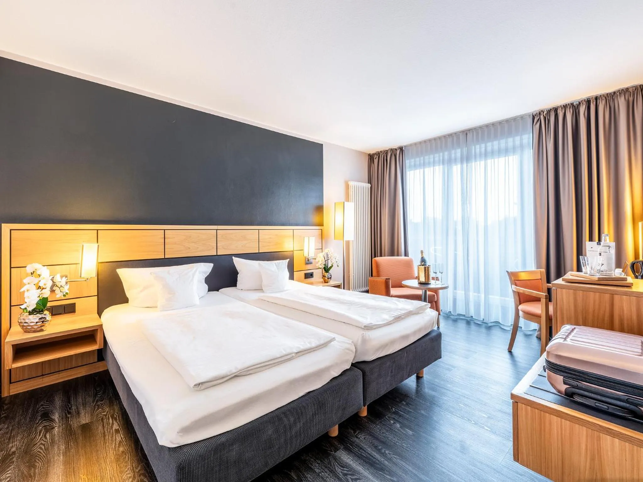 Photo of the whole room, Bed in Best Western Hotel Heidehof