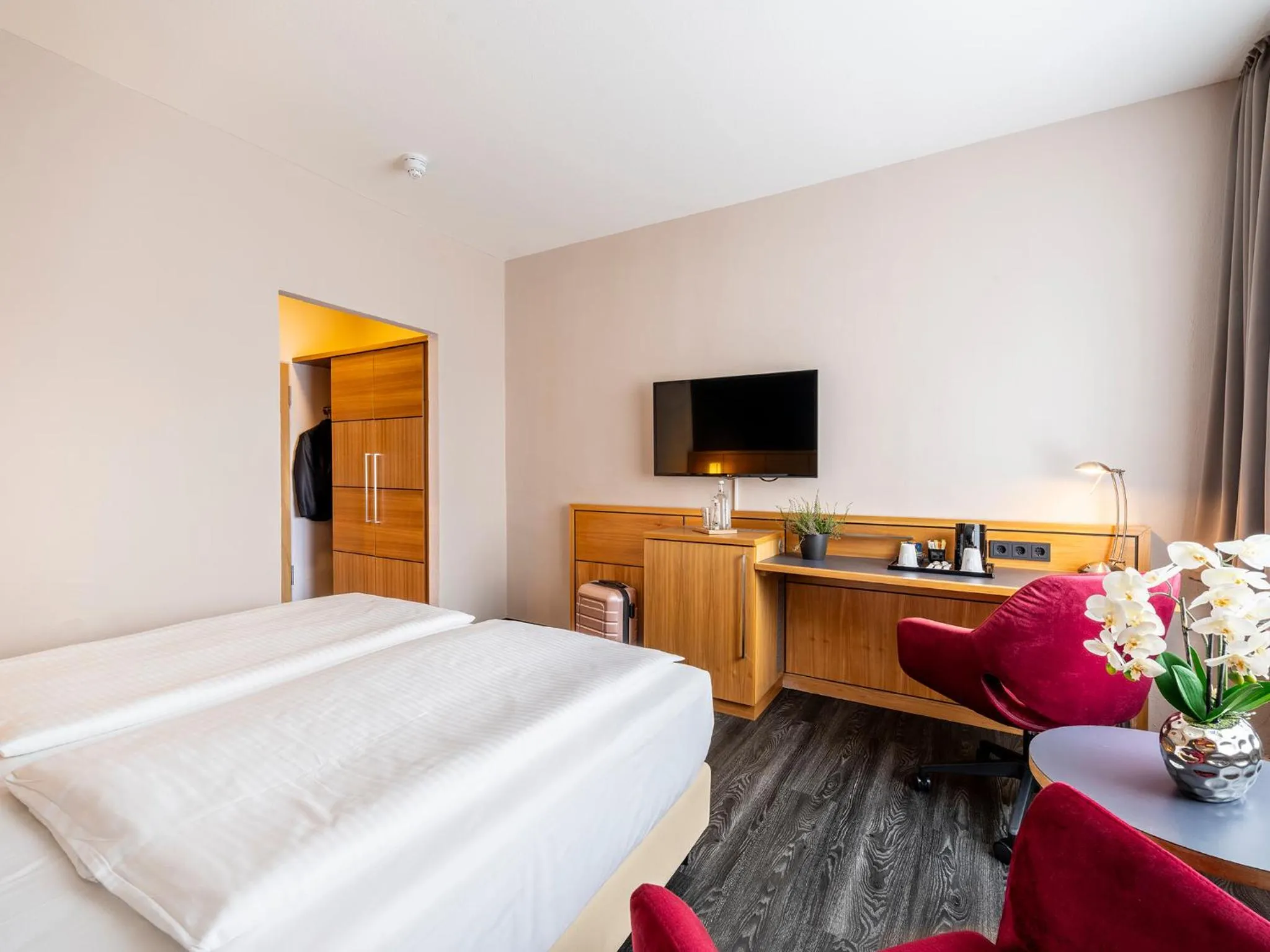 TV and multimedia, Bed in Best Western Hotel Heidehof