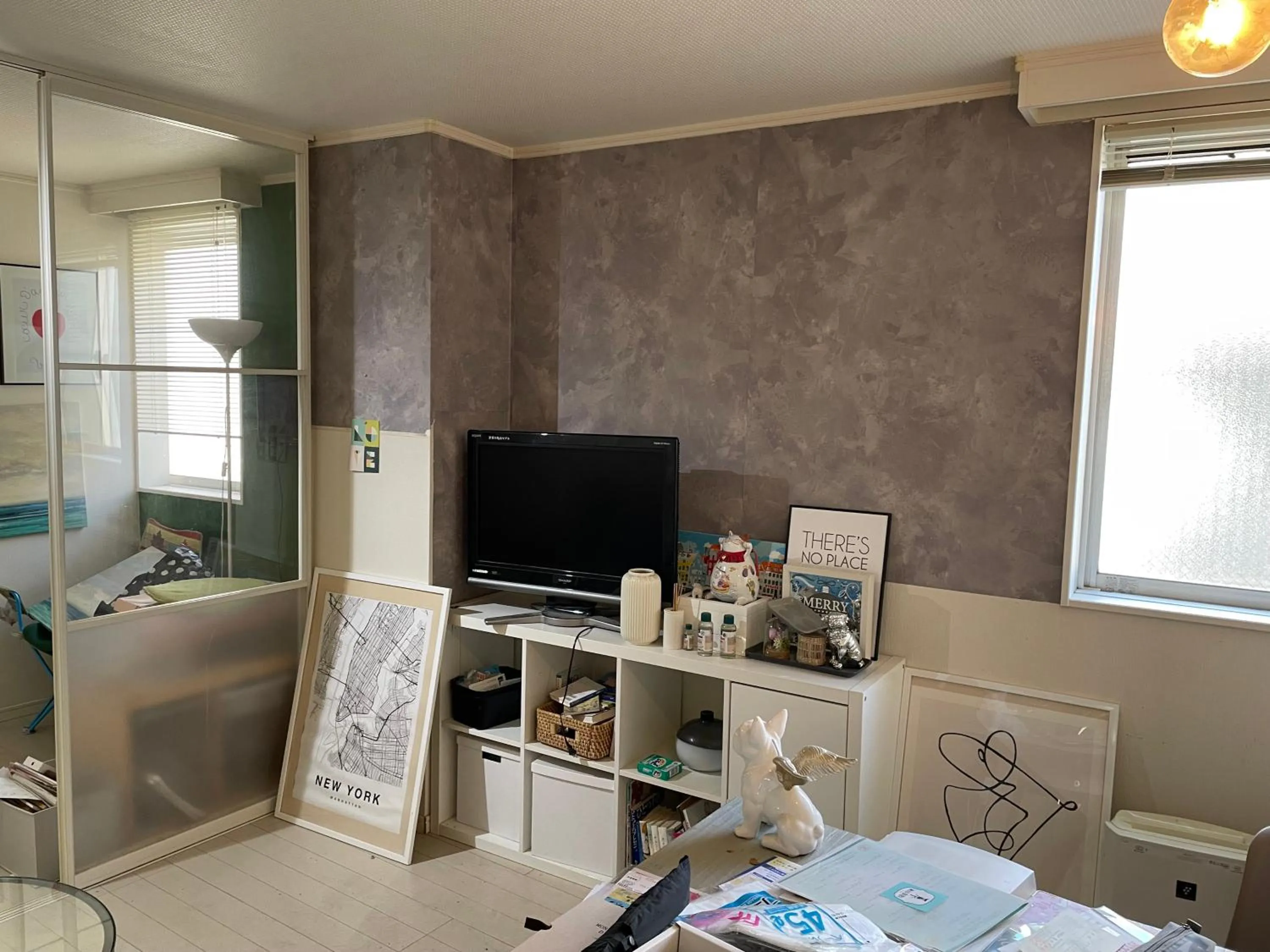 TV and multimedia in Hostel 1010 SENJUOHASHI