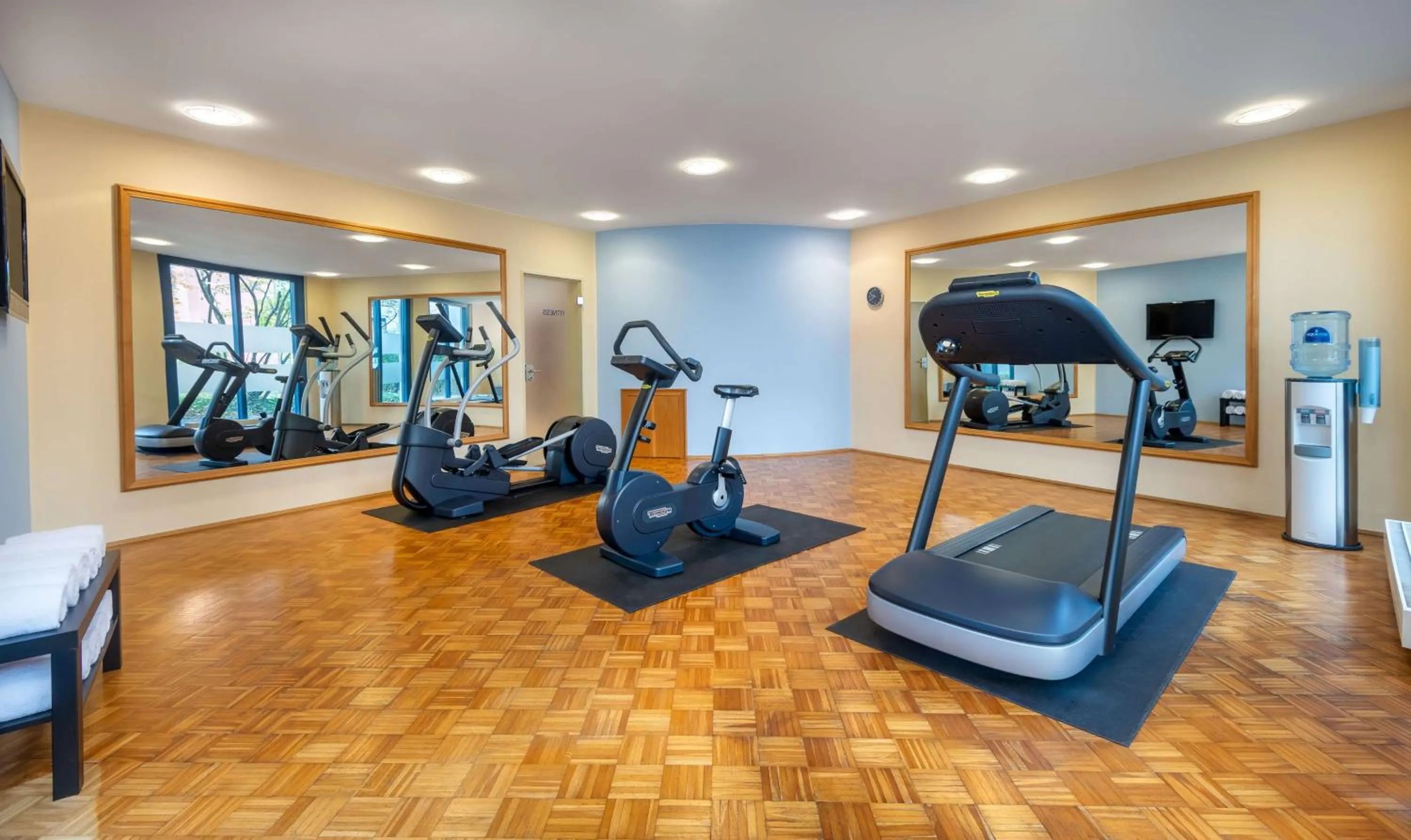 Fitness centre/facilities in Radisson Blu Fürst Leopold Hotel
