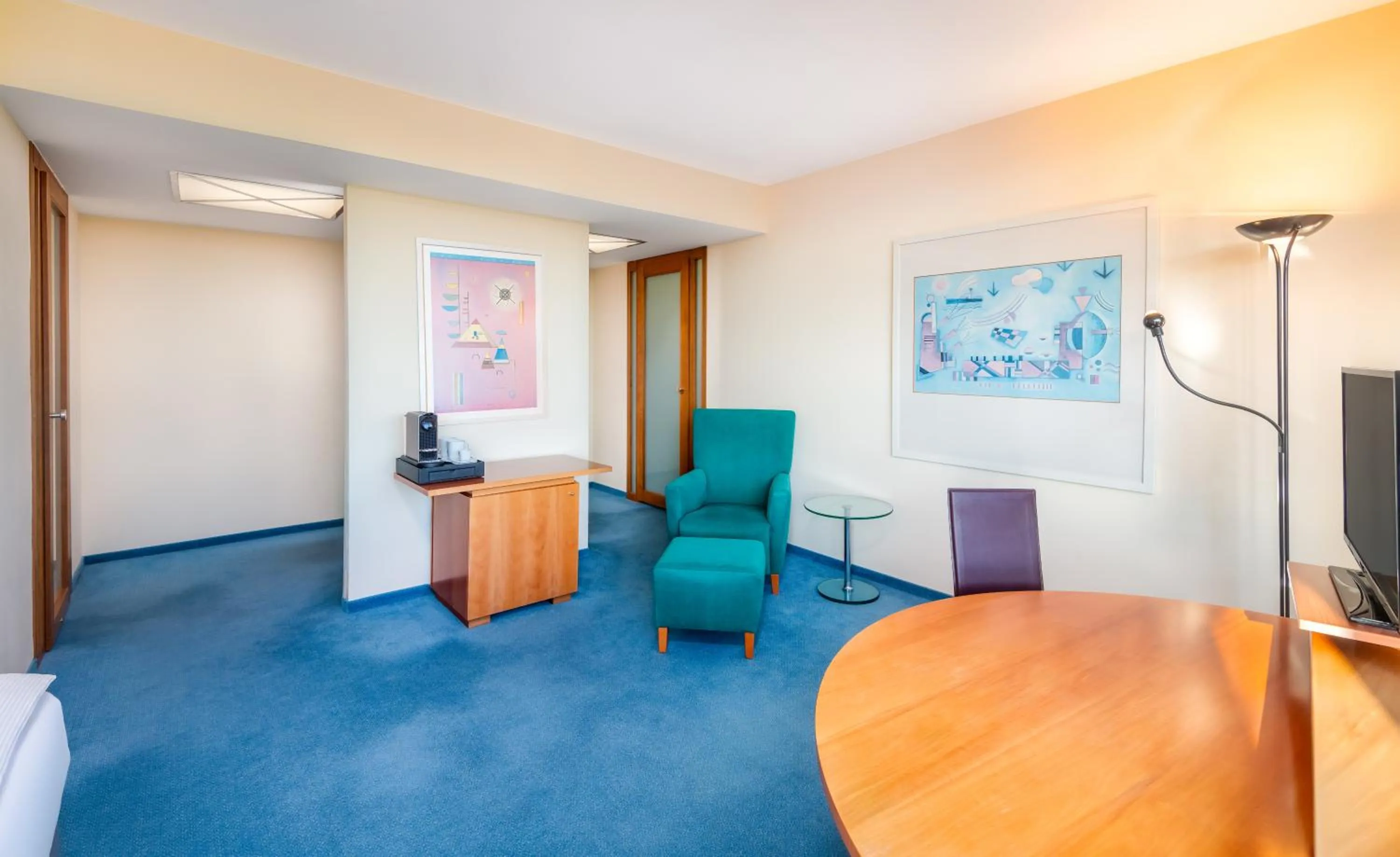 Seating area in Radisson Blu Fürst Leopold Hotel