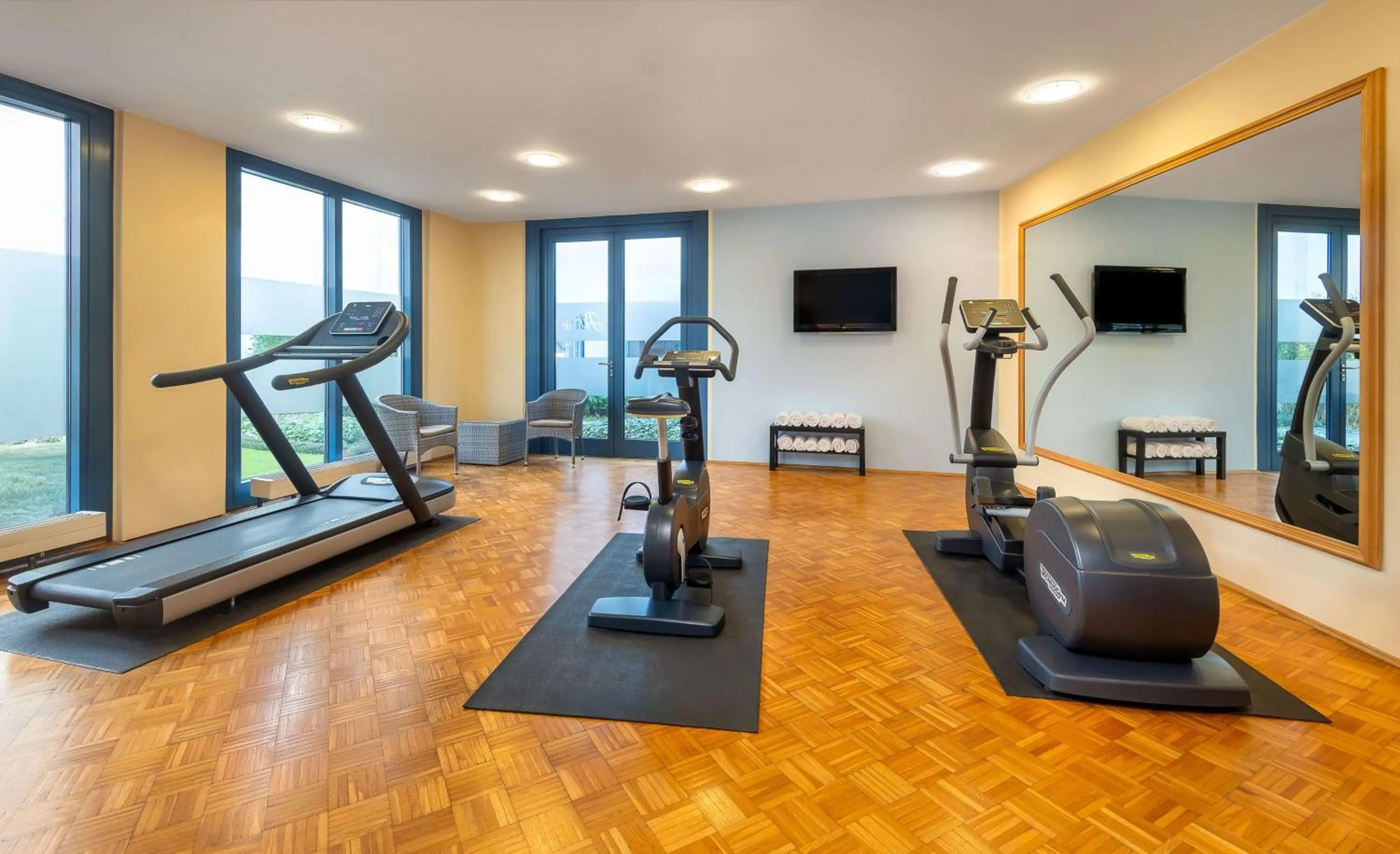 Fitness centre/facilities in Radisson Blu Fürst Leopold Hotel