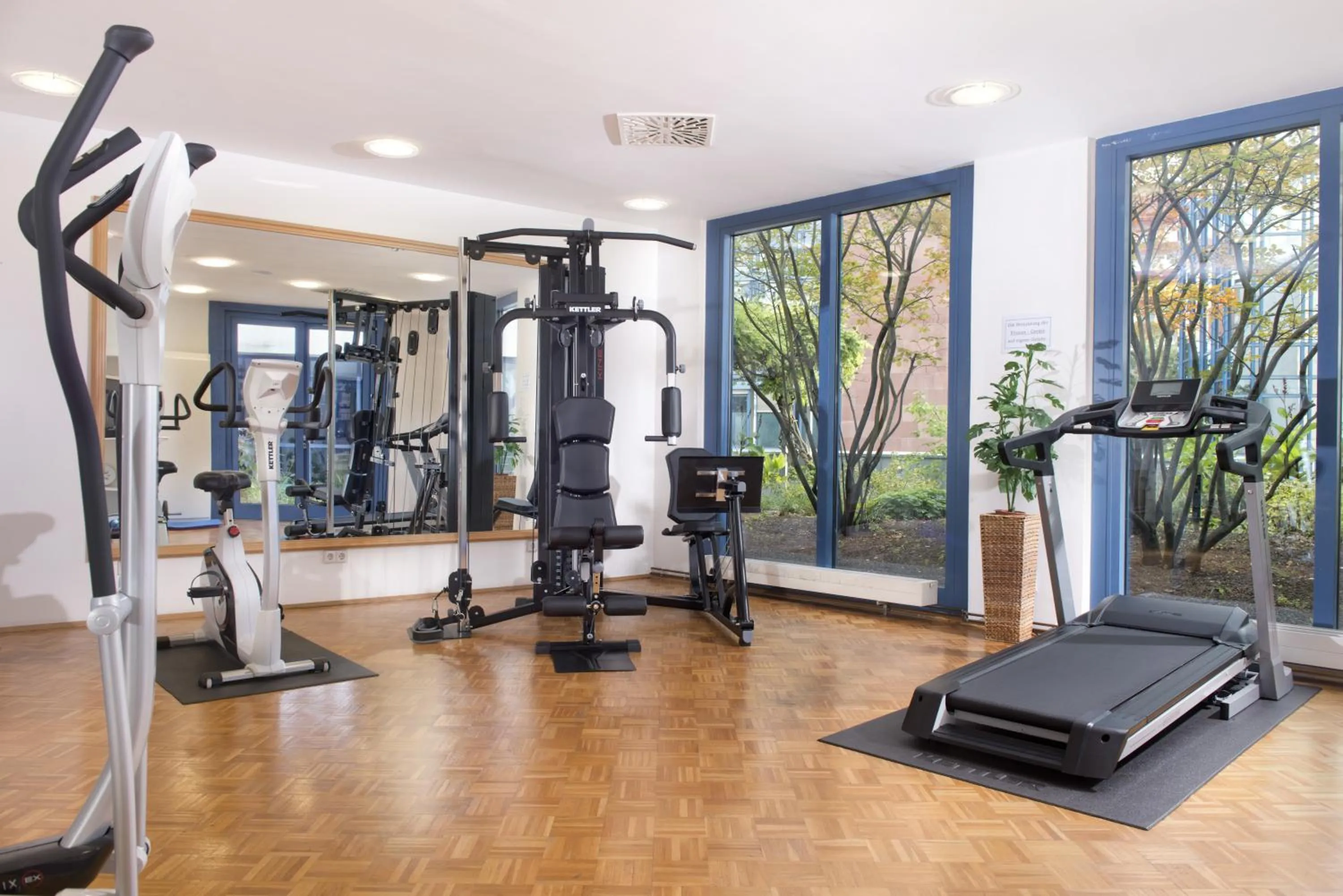 Fitness centre/facilities in Radisson Blu Fürst Leopold Hotel