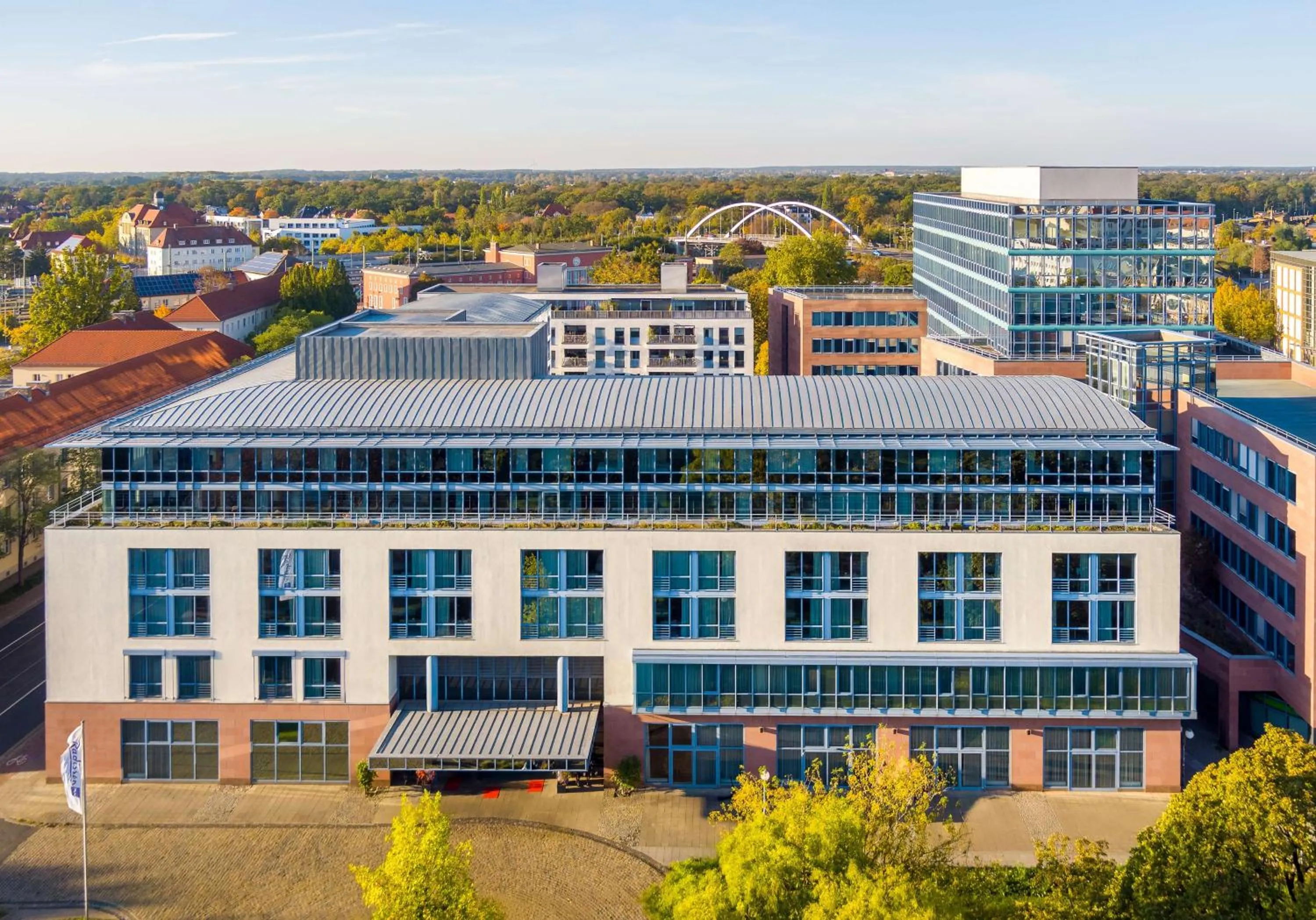 Property building in Radisson Blu Fürst Leopold Hotel