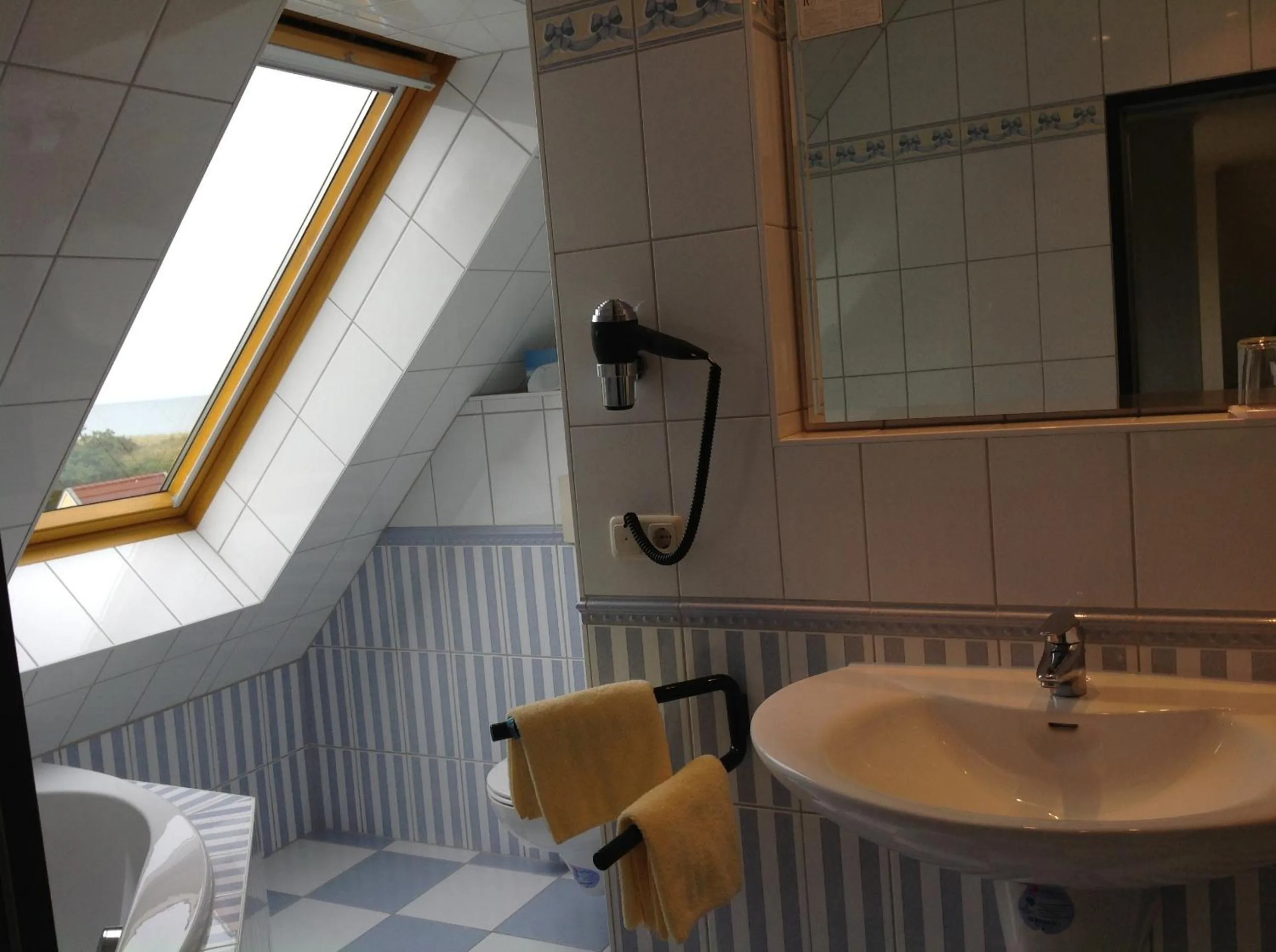 Bathroom in Dünenhotel am Meer