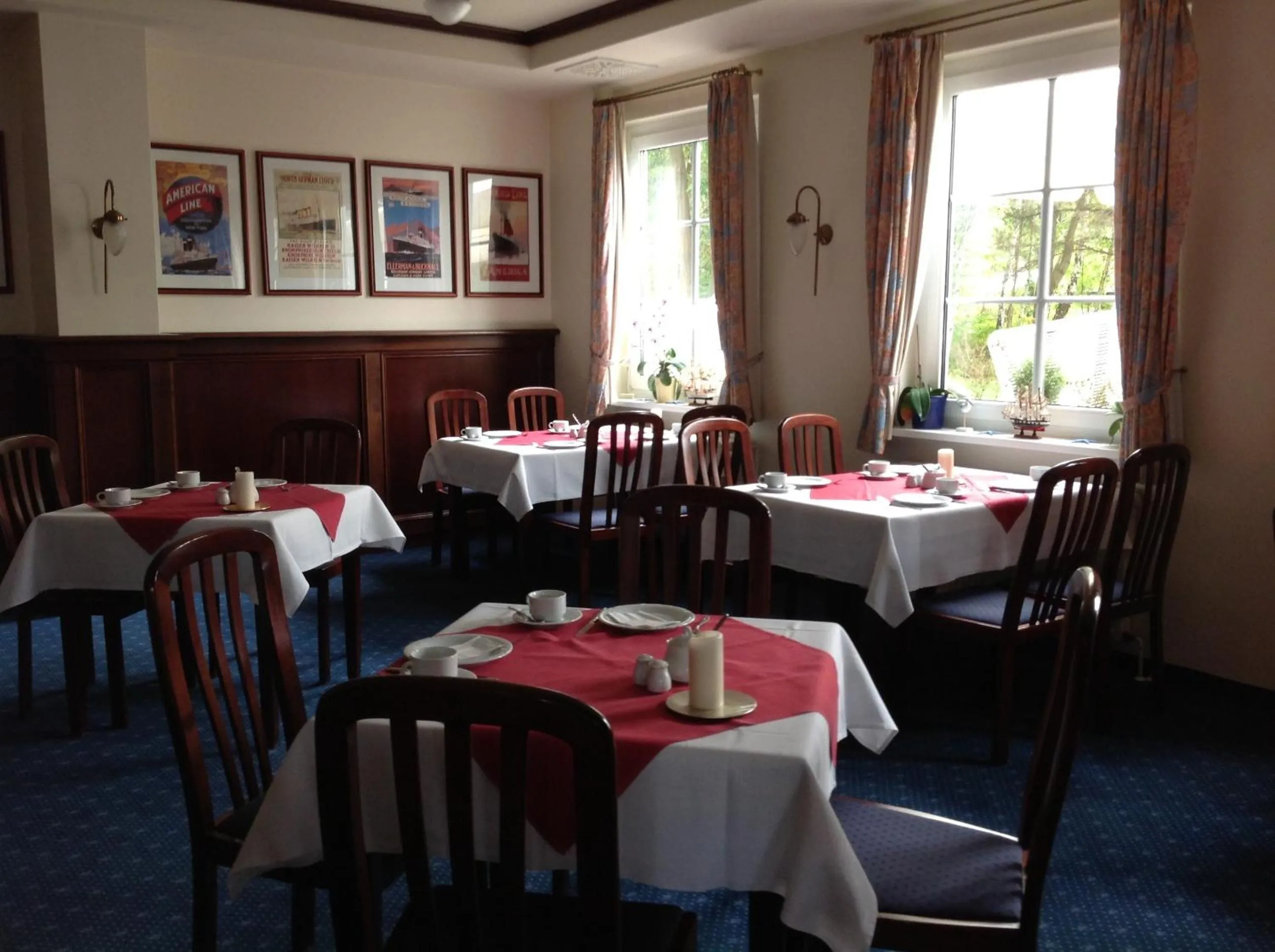 Restaurant/places to eat in Dünenhotel am Meer