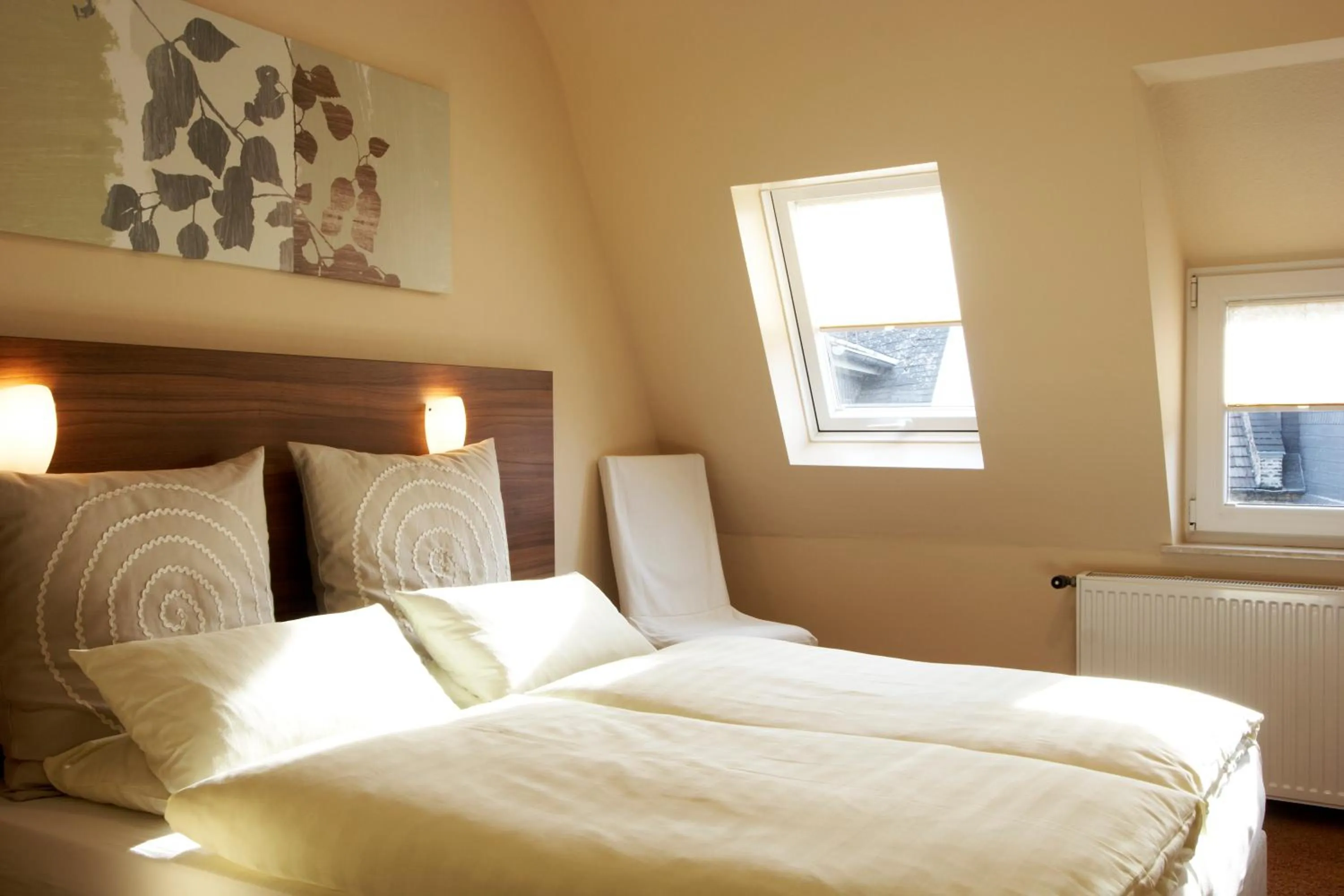 Bed in Hotel Zum Bären