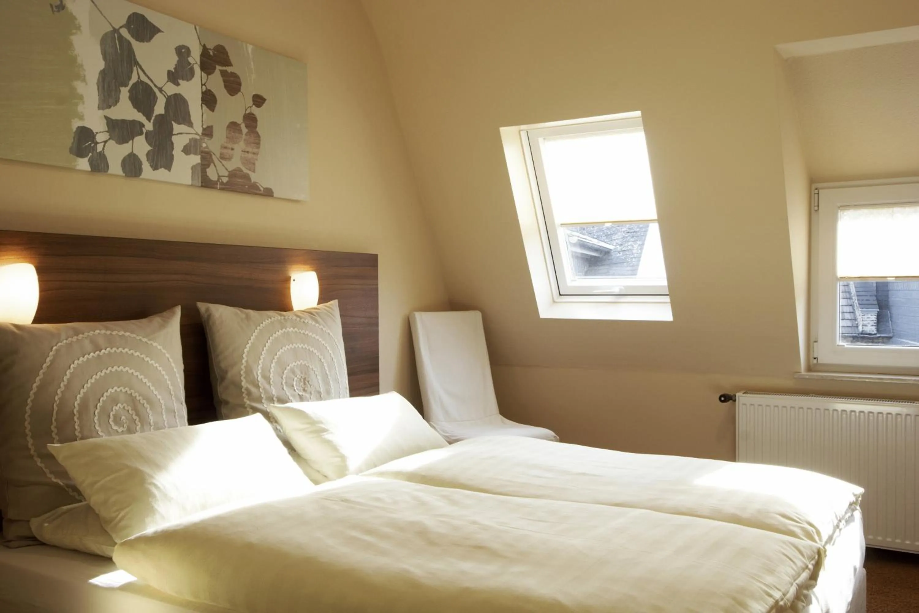 Bed in Hotel Zum Bären