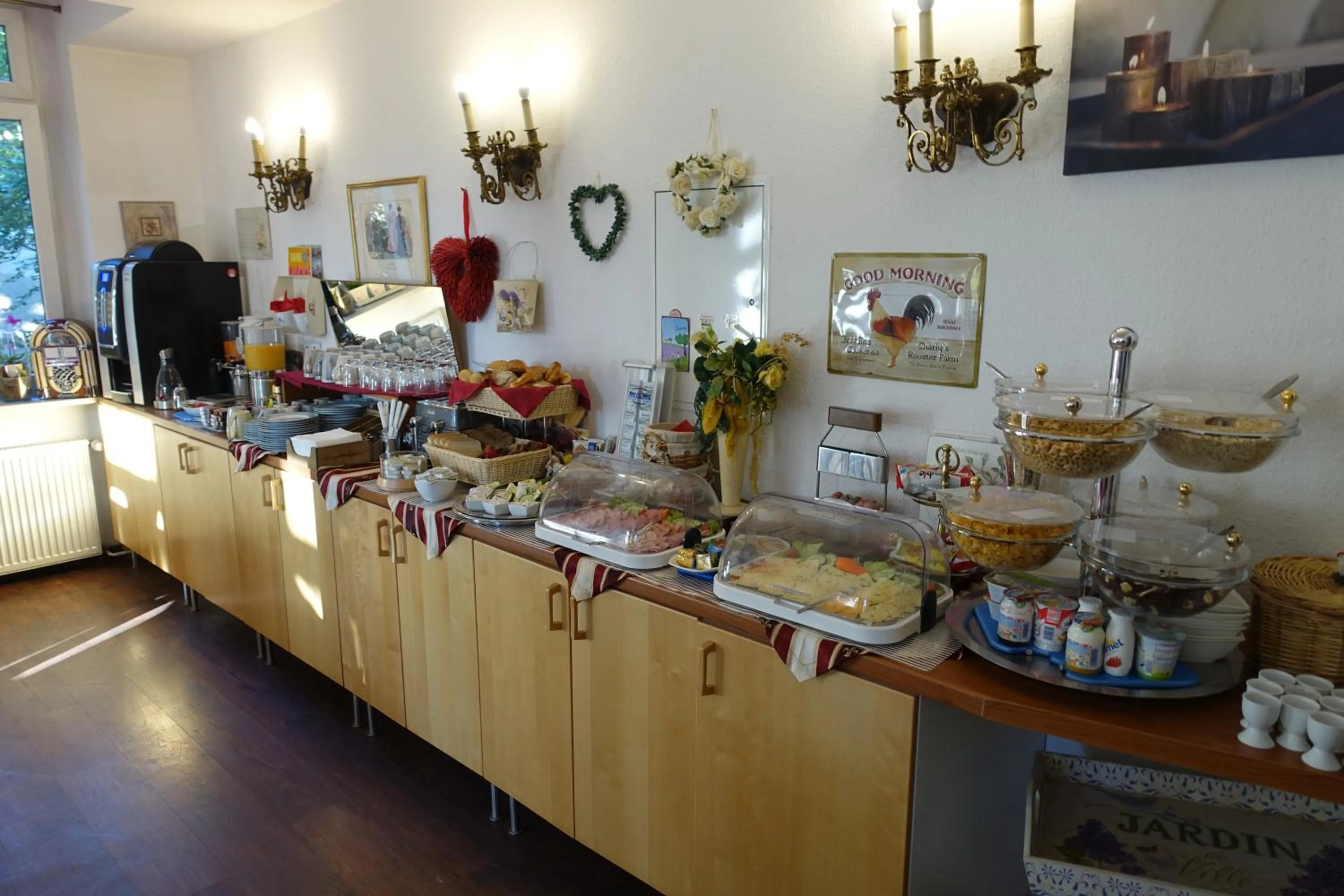 Buffet breakfast in Hotel Villa Konstanz