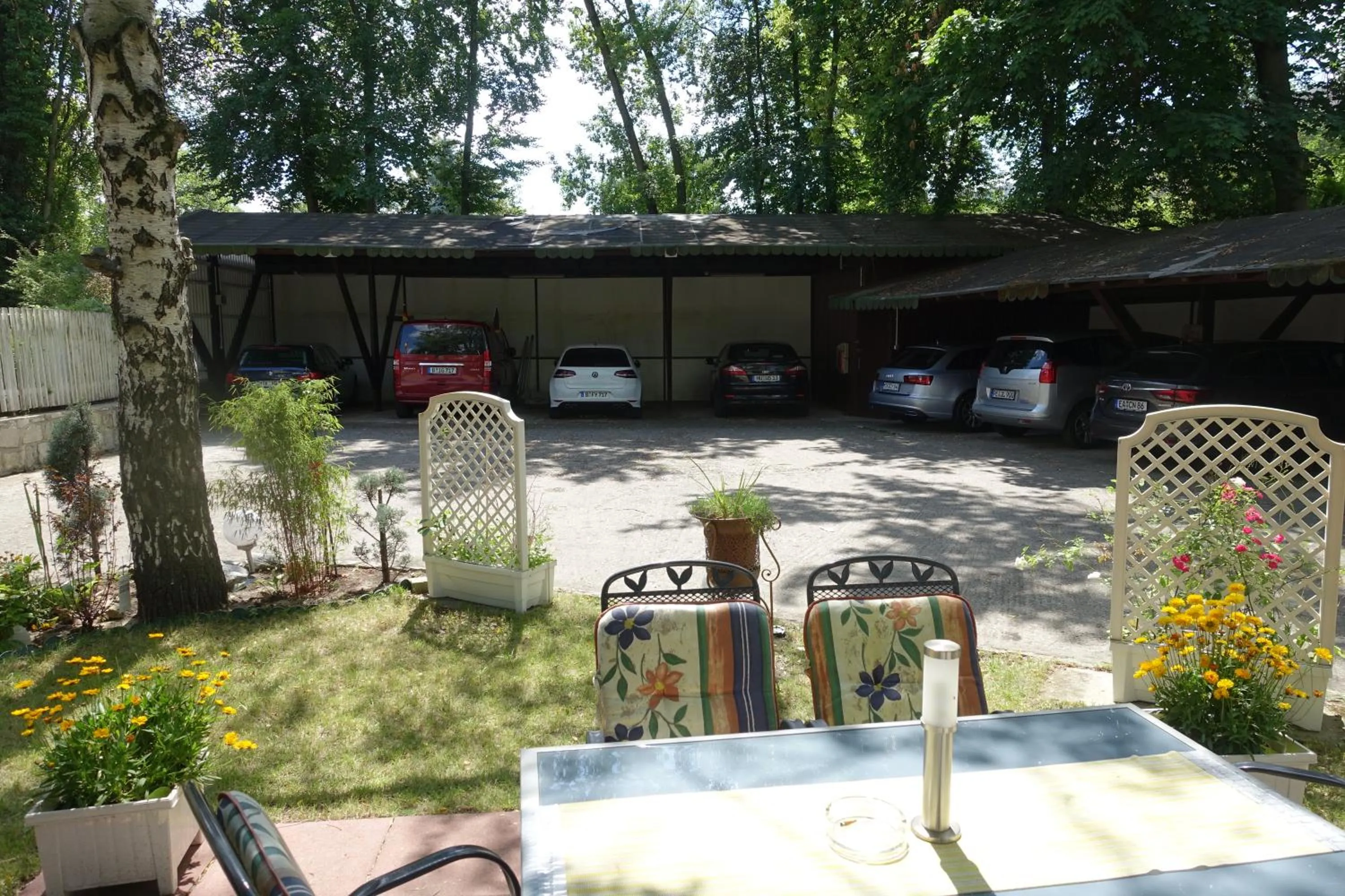 Garden in Hotel Villa Konstanz