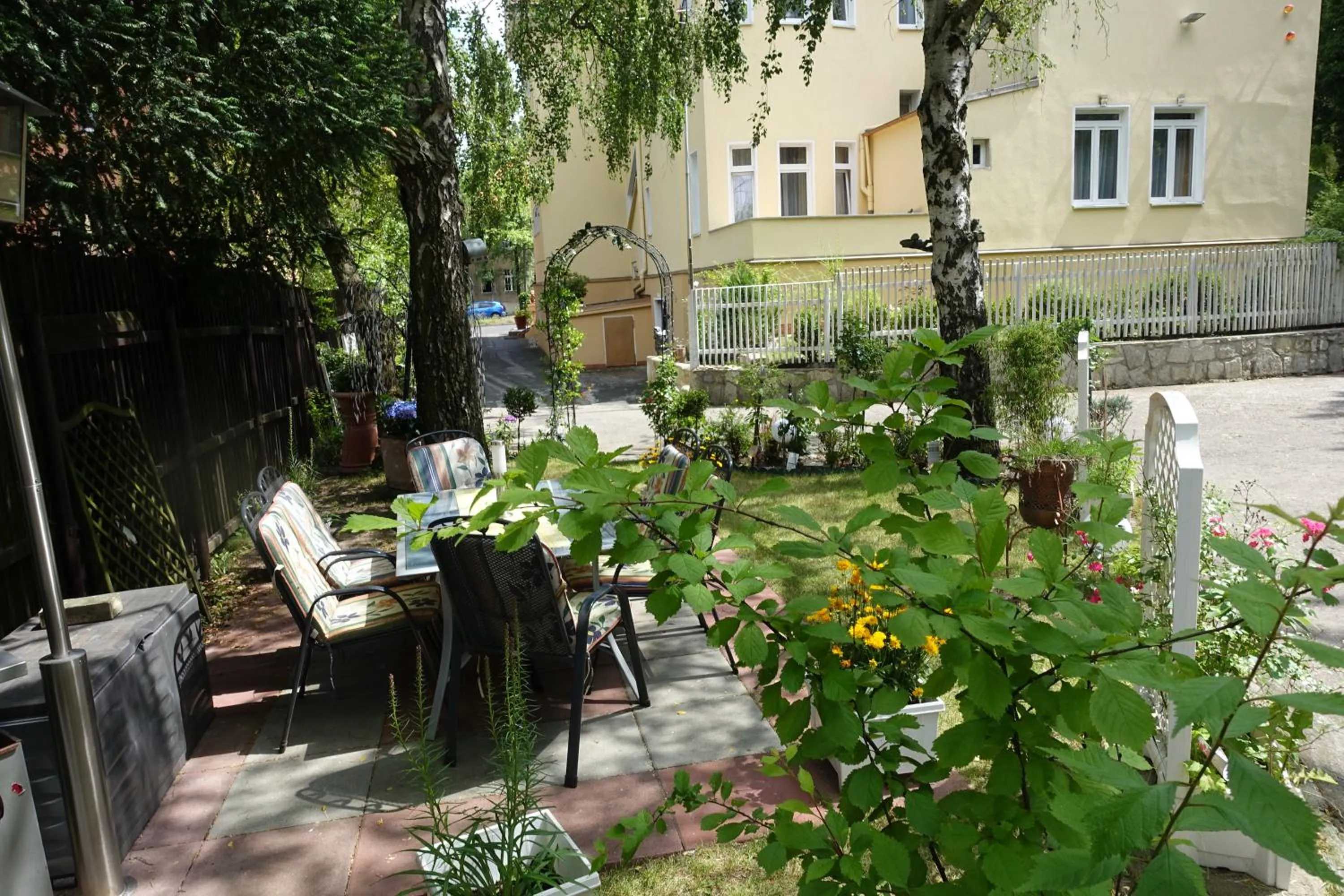 Garden in Hotel Villa Konstanz