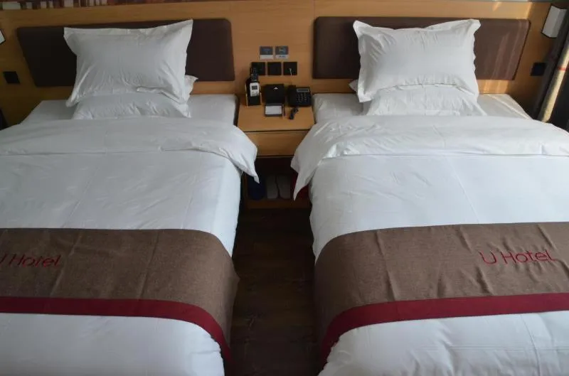 Bed in Thank Inn Chain Hotel henan luoyang mengjin county huimeng avenue bilingual school