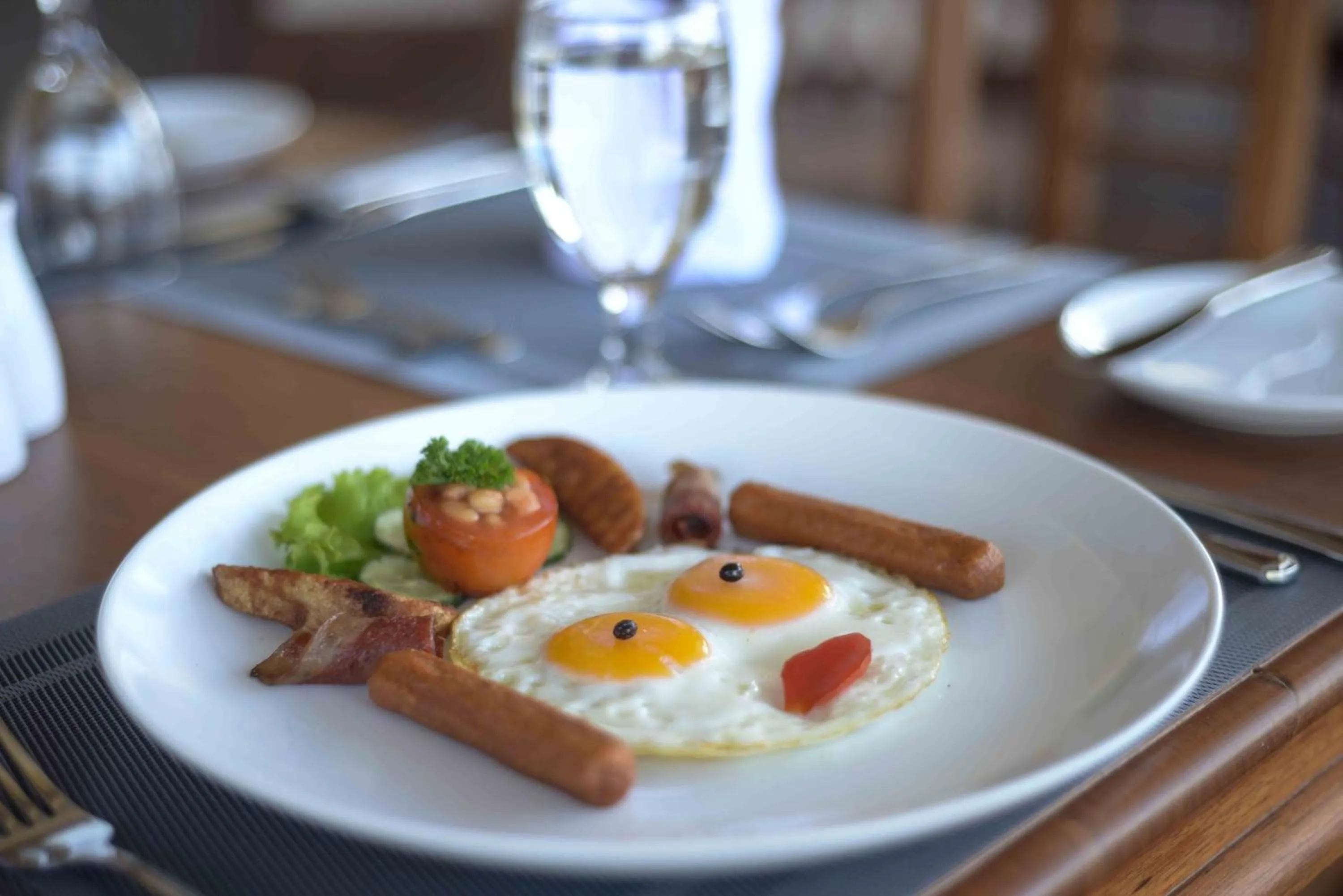 English/Irish breakfast in Kandy Hills