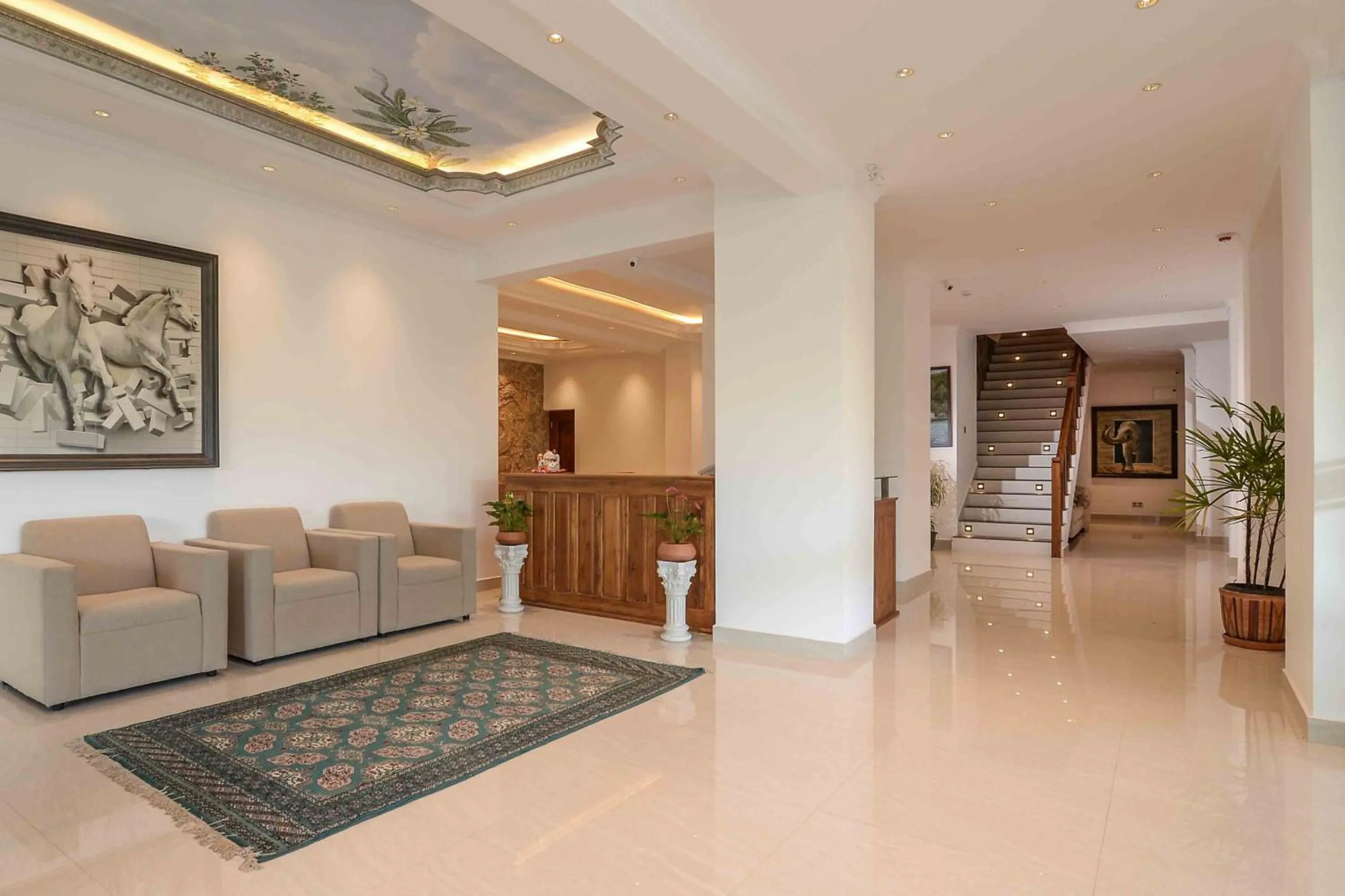 Lobby or reception in Kandy Hills