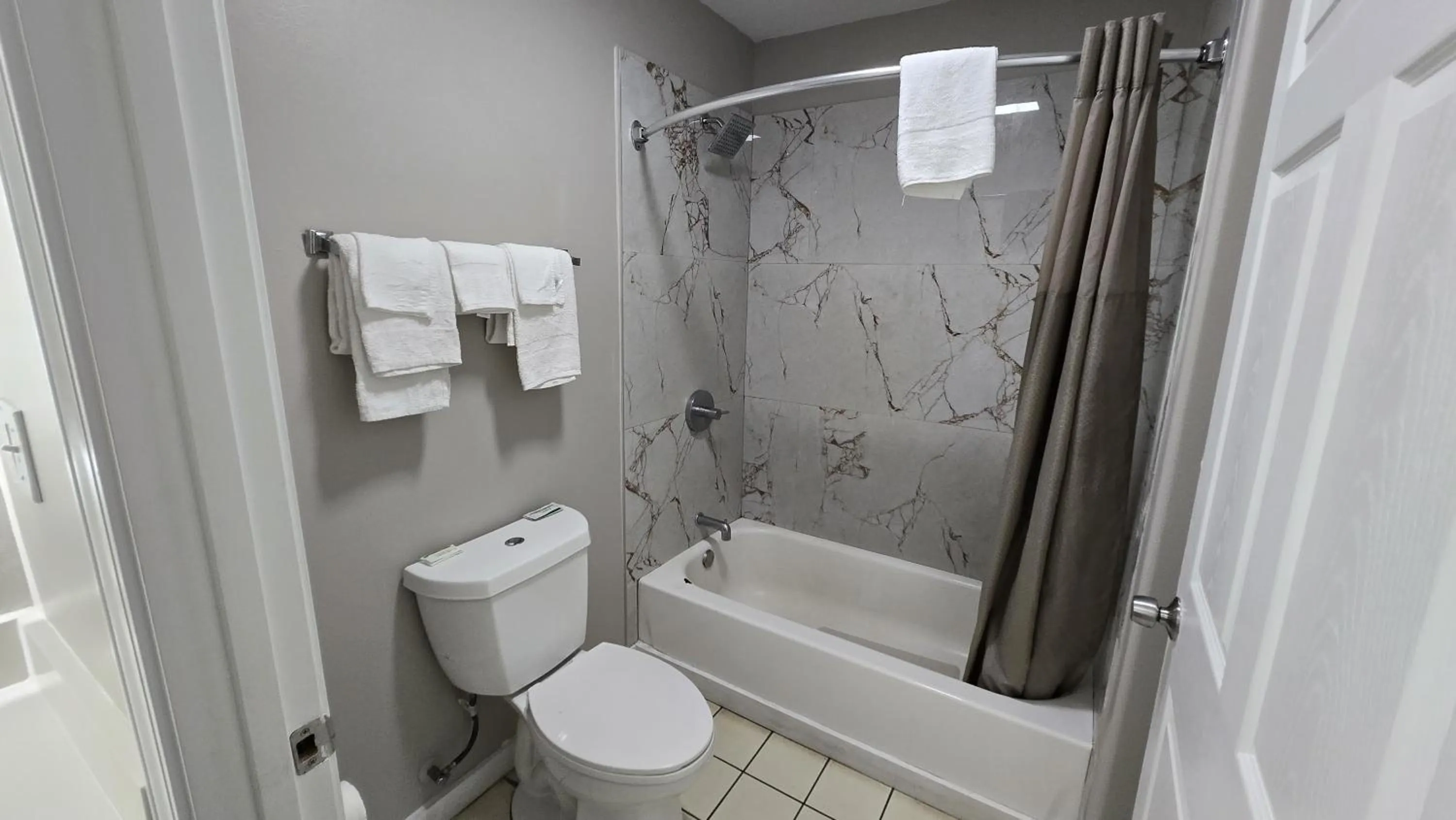 Bathroom in Deerfield Inn by OYO McComb I-55